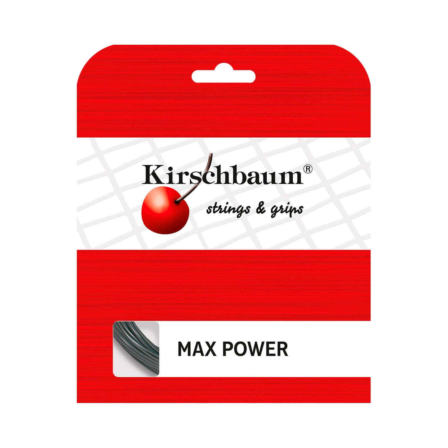 Kirschbaum Max Power Set Snaren 12m-Antraciet Kirschbaum Max Power Set Snaren 12m-Antraciet