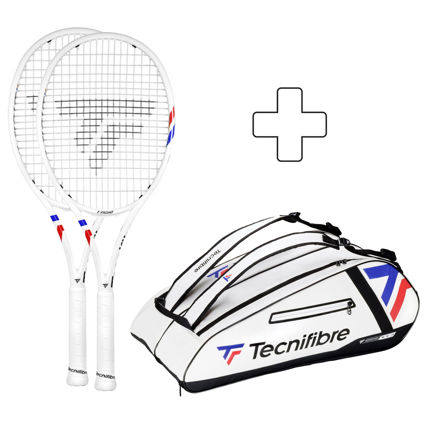 Tecnifibre 2x TFIGHT 300 Plus rackettas Tecnifibre 2x TFIGHT 300 Plus rackettas