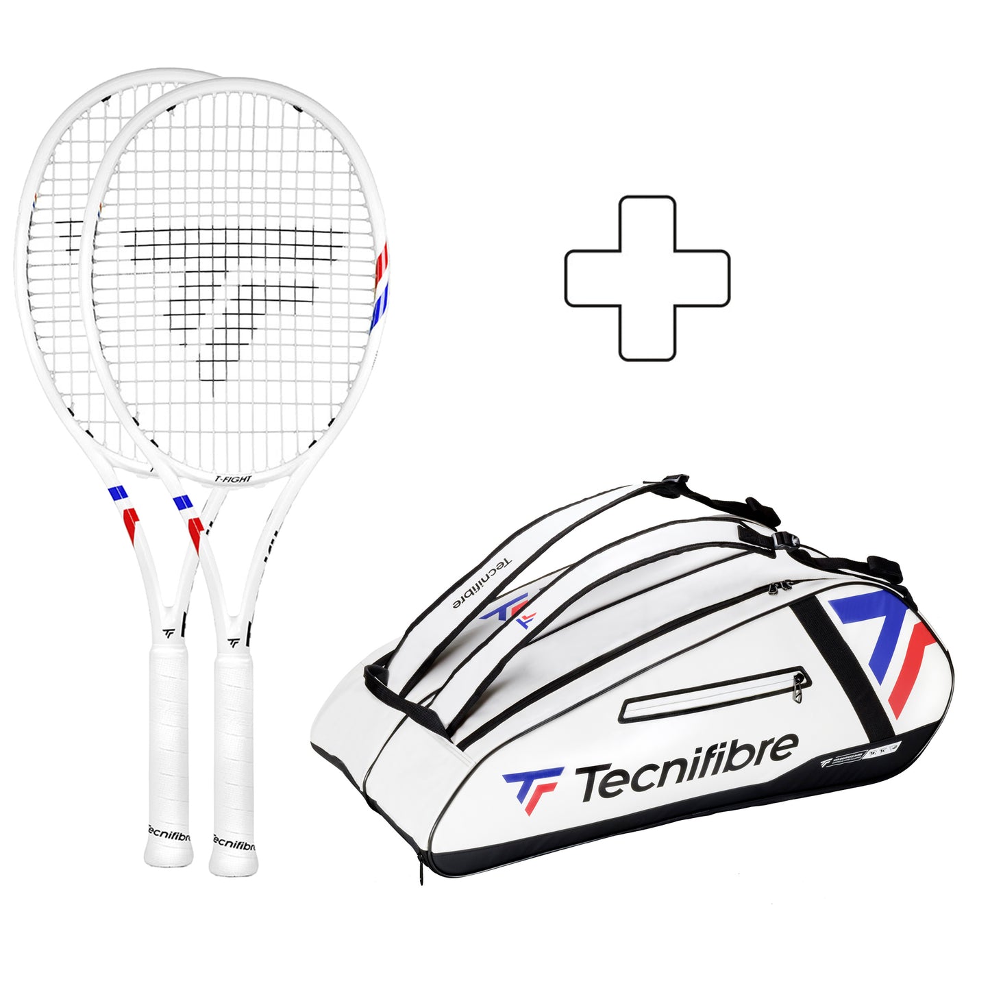 Tecnifibre 2x T-Fight 300 S Plus rackettas Tecnifibre 2x T-Fight 300 S Plus rackettas