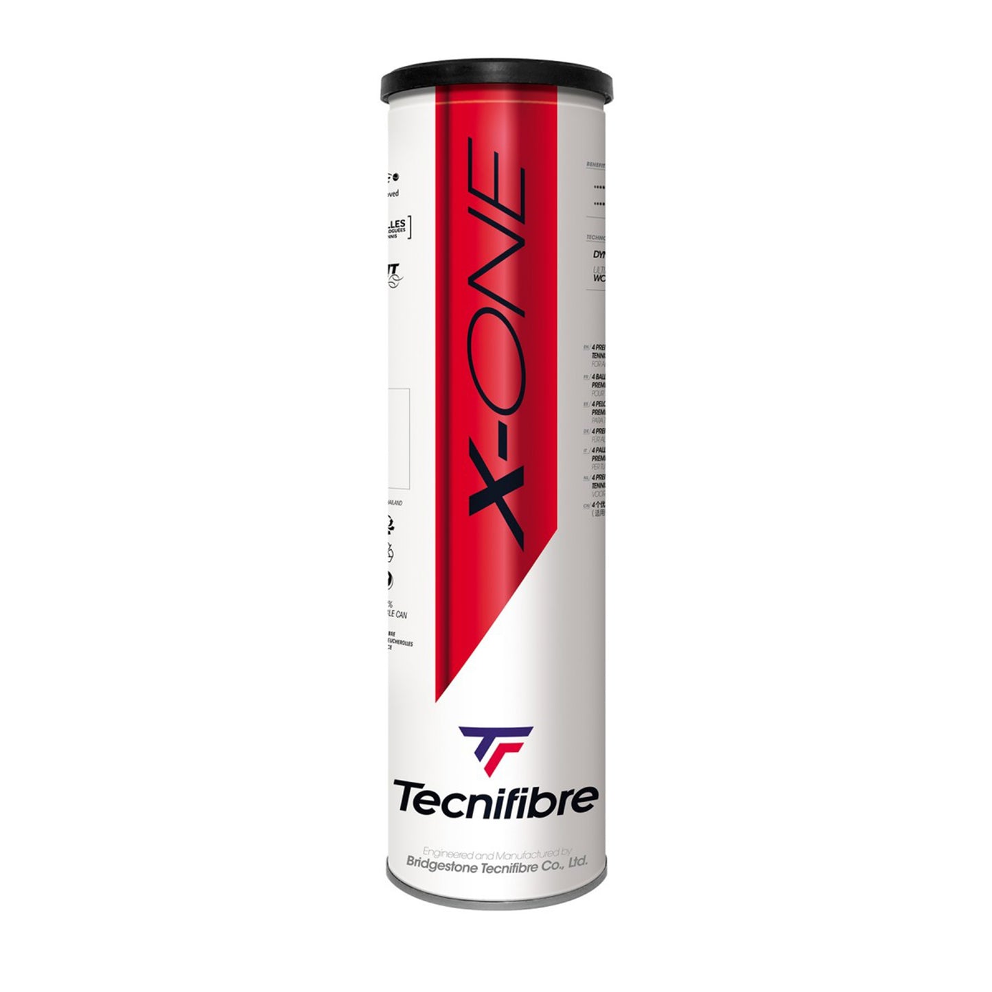 Tecnifibre X-One Verpakking 4 Stuks Tecnifibre X-One Verpakking 4 Stuks