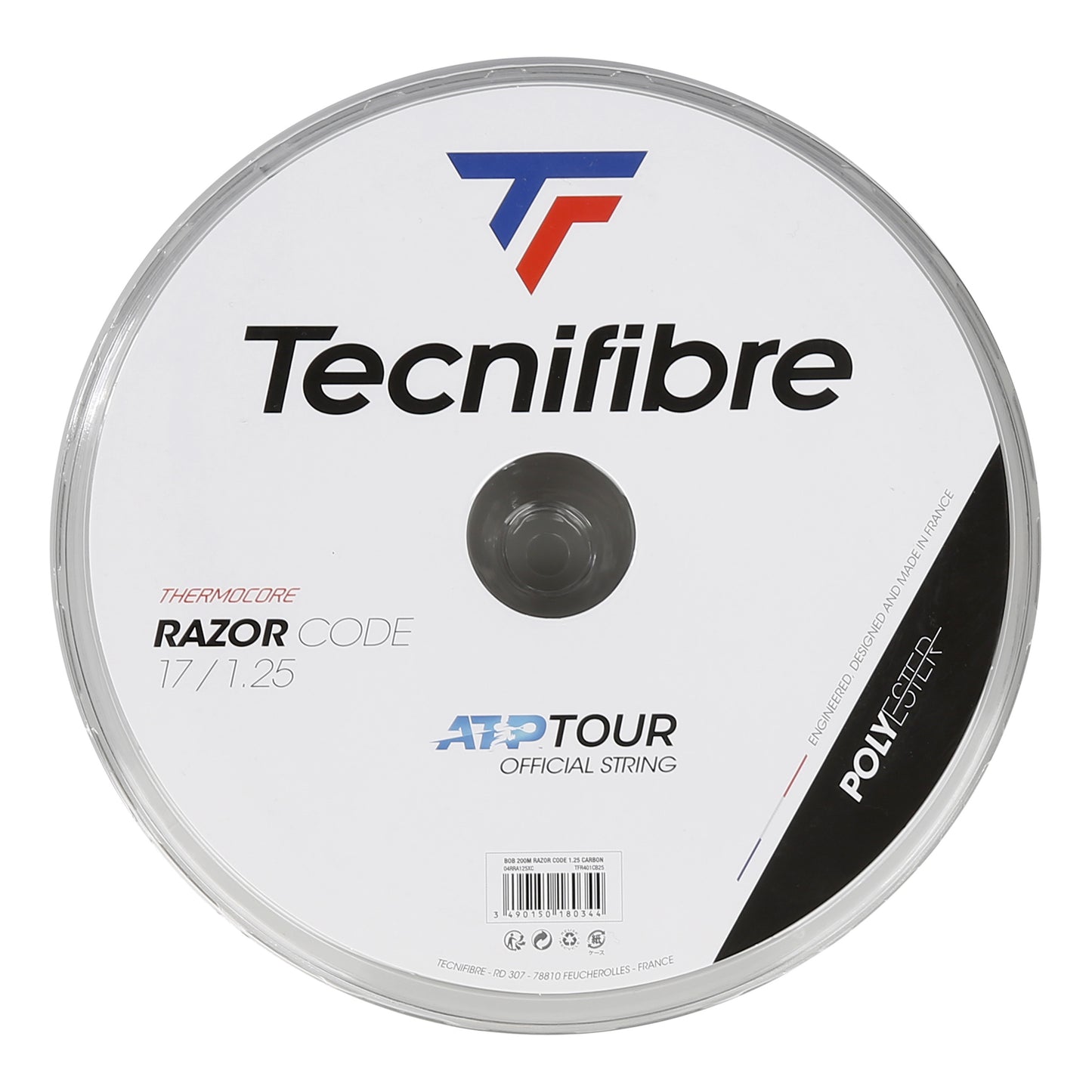 Tecnifibre Razor Code 200m Rol Snaren-Blauw Tecnifibre Razor Code 200m Rol Snaren-Blauw