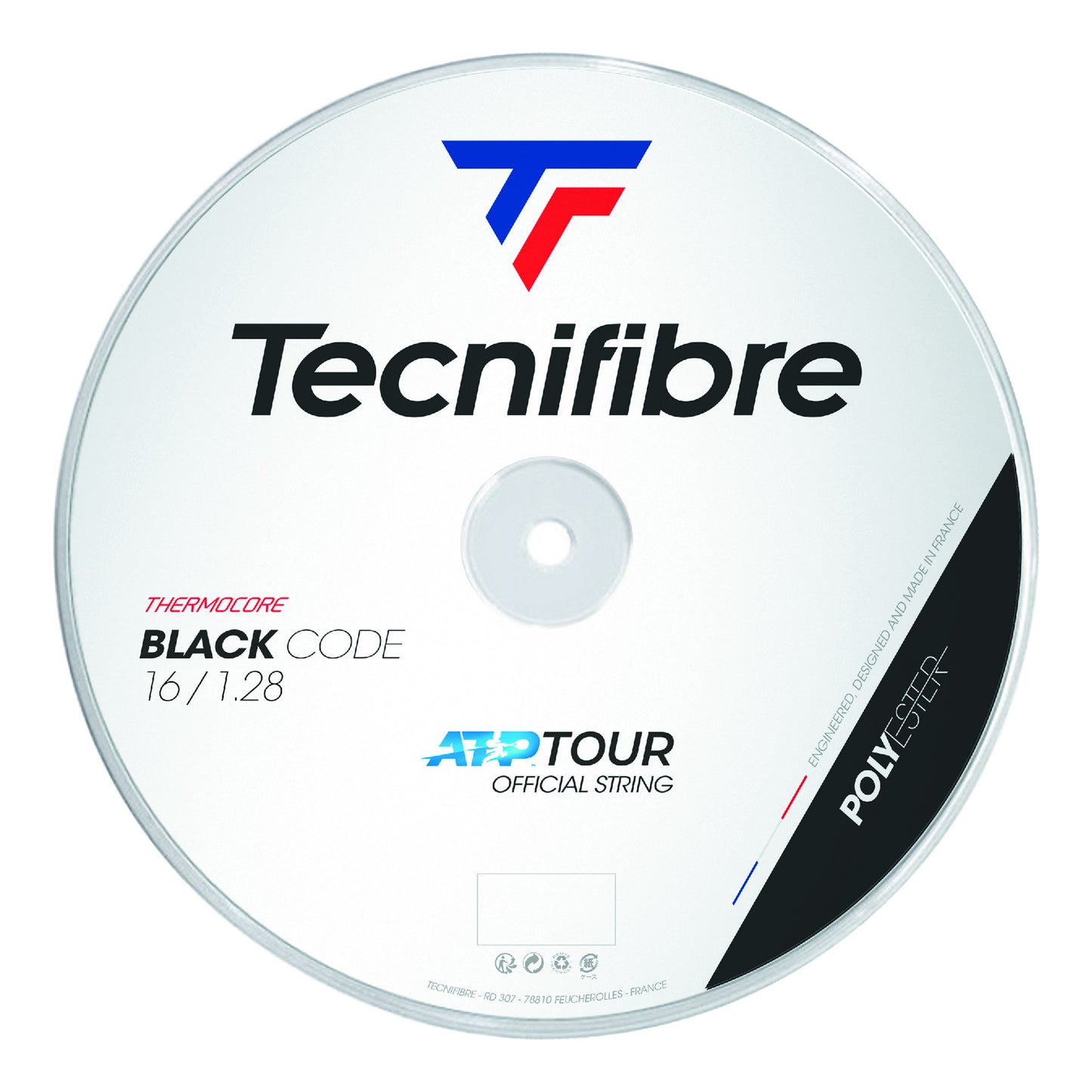 Tecnifibre Black Code 200m Rol Snaren-Limoen Tecnifibre Black Code 200m Rol Snaren-Limoen