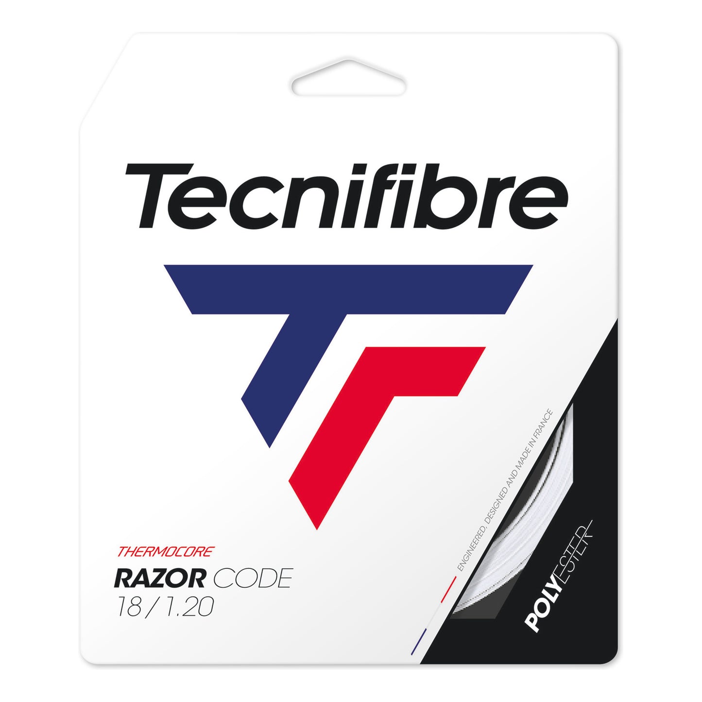 Tecnifibre Razor Code 12m Set Snaren-Wit Tecnifibre Razor Code 12m Set Snaren-Wit