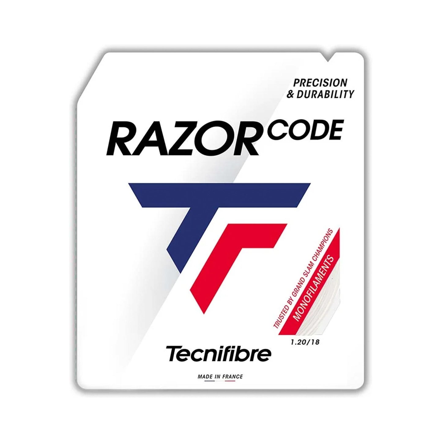 Tecnifibre Razor Code 12m Set Snaren-Wit Tecnifibre Razor Code 12m Set Snaren-Wit