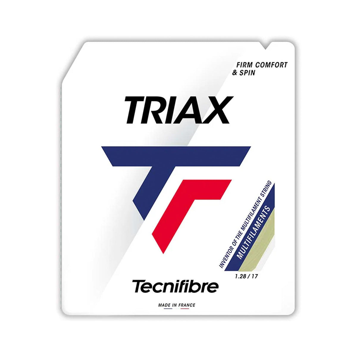 Tecnifibre Triax Set Snaren 12m-Natuurlijke Kleuren Tecnifibre Triax Set Snaren 12m-Natuurlijke Kleuren