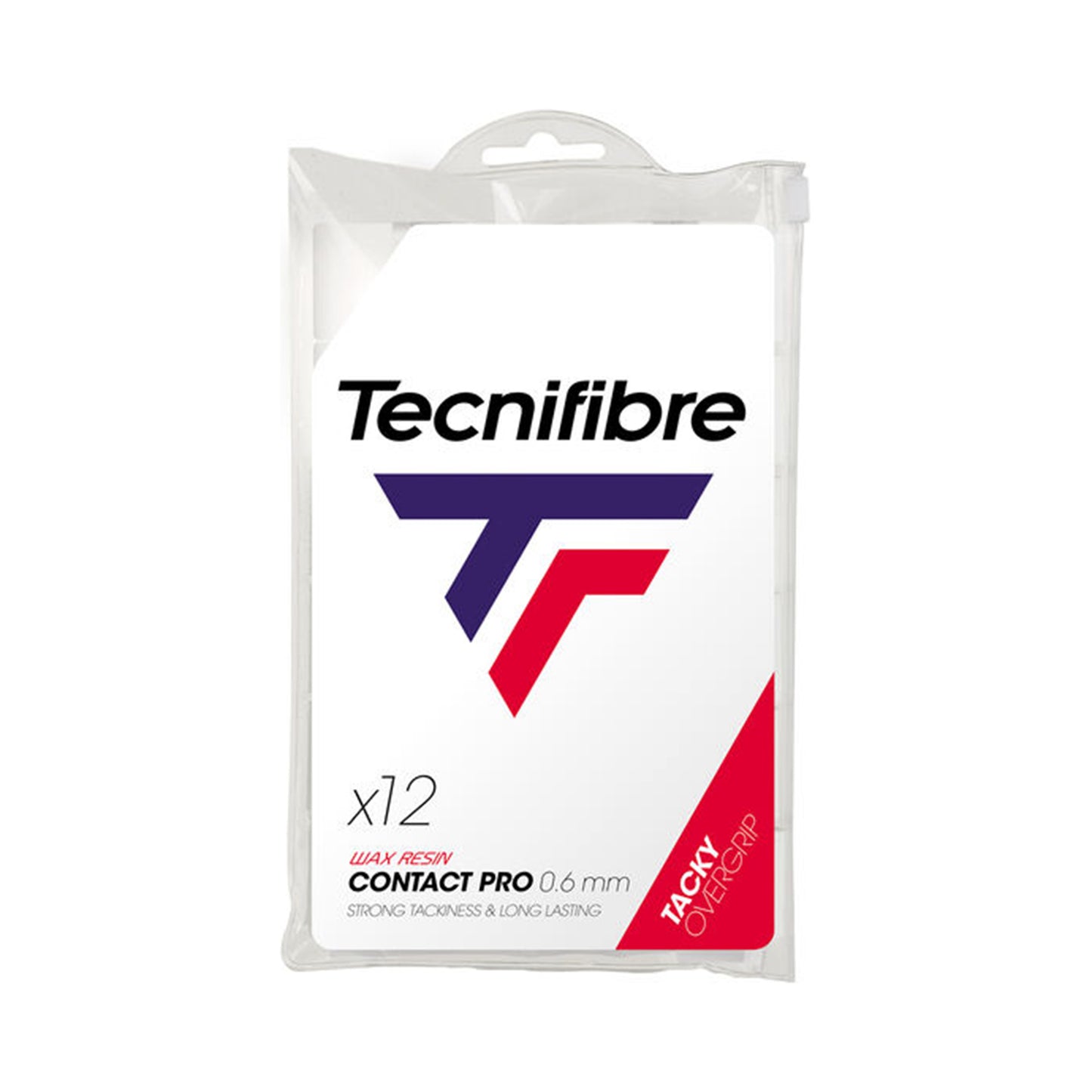 Tecnifibre Pro Contact Verpakking 12 Stuks-Wit Tecnifibre Pro Contact Verpakking 12 Stuks-Wit