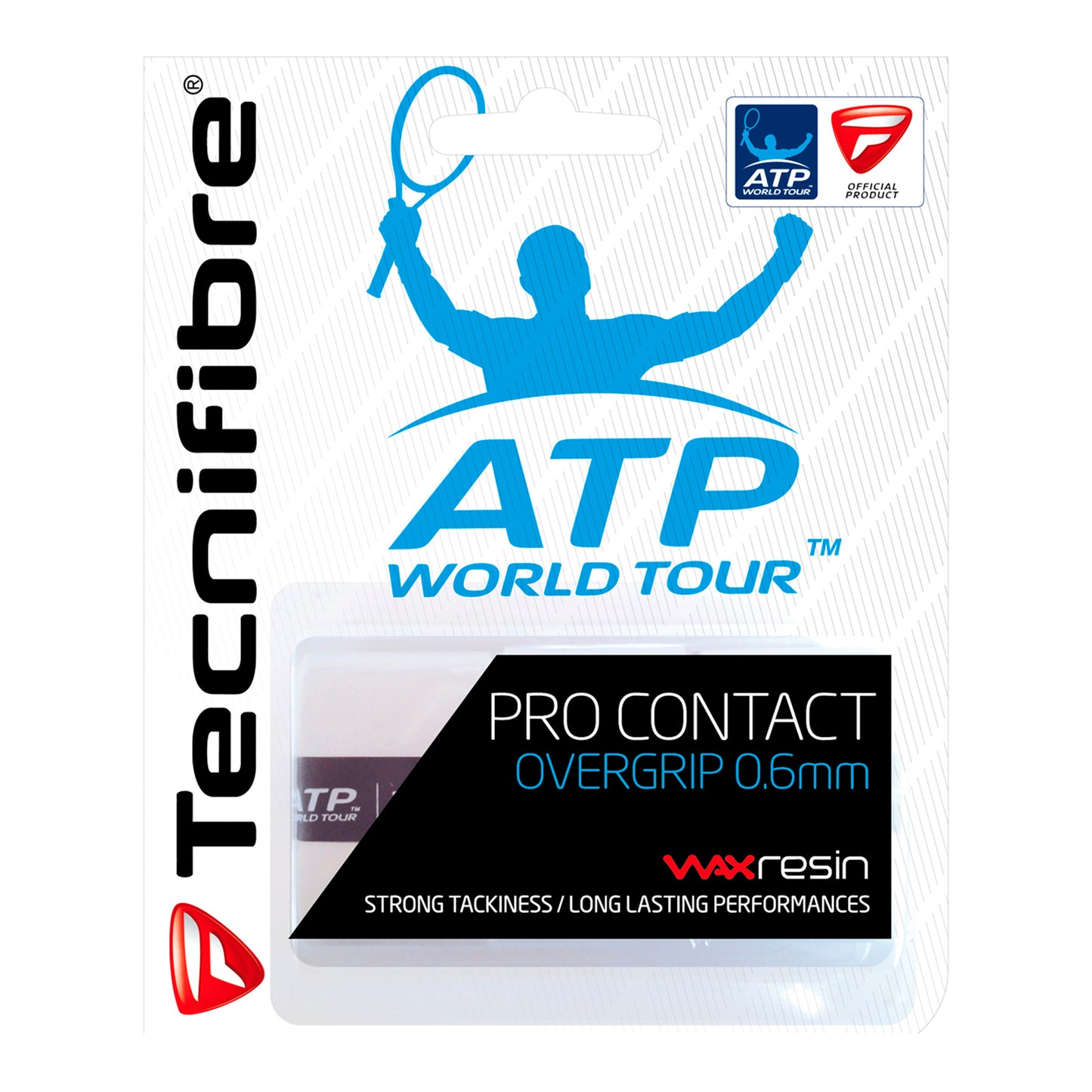 Tecnifibre Contact Pro Weiss Verpakking 3 Stuks-Wit Tecnifibre Contact Pro Weiss Verpakking 3 Stuks-Wit