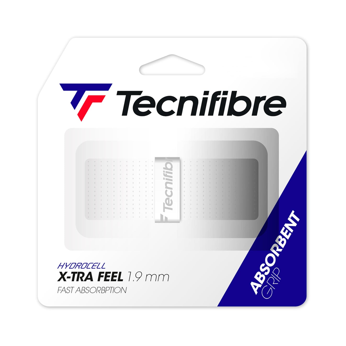 Tecnifibre X-Tra Feel ATP Verpakking 1 stuk - wit Tecnifibre X-Tra Feel ATP Verpakking 1 stuk - wit