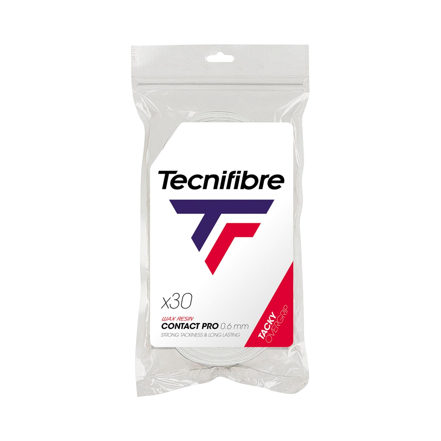 Tecnifibre Player Pro Feel Verpakking 30 stuks - wit Tecnifibre Player Pro Feel Verpakking 30 stuks - wit