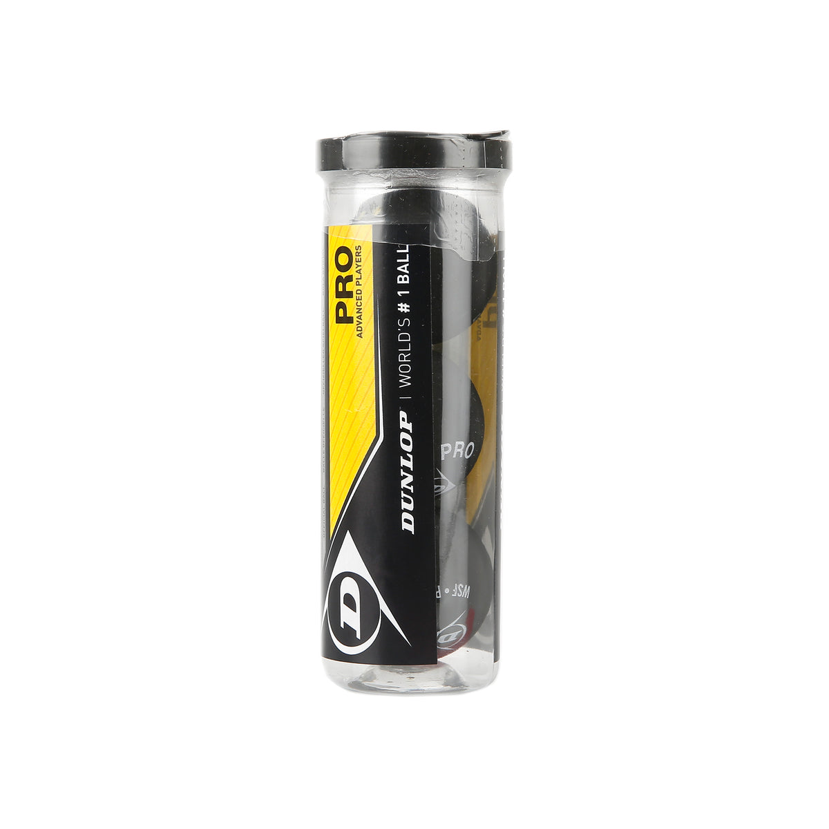 Dunlop Pro 3-Ball Tube Verpakking 3 stuks Dunlop Pro 3-Ball Tube Verpakking 3 stuks