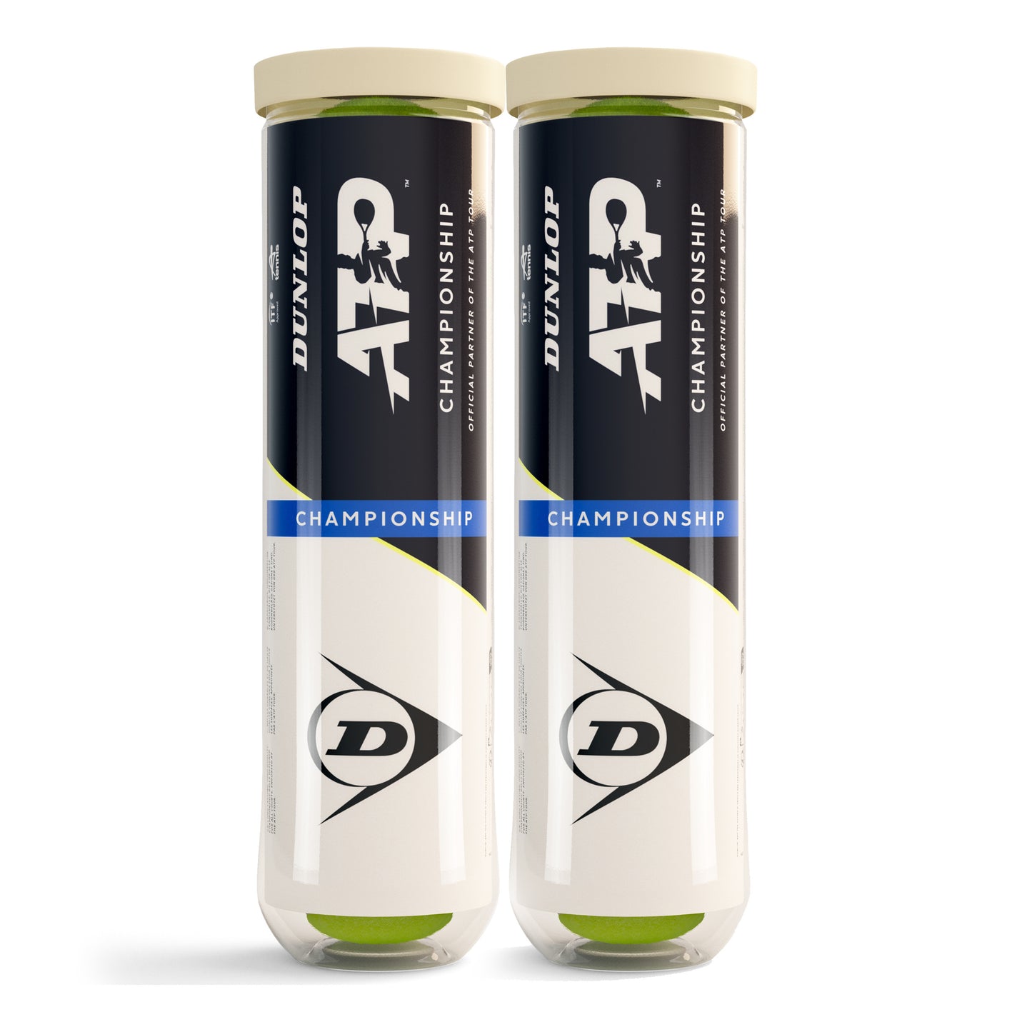 Dunlop ATP Championship Bi Pack 2x Verpakking 4 Stuks Dunlop ATP Championship Bi Pack 2x Verpakking 4 Stuks