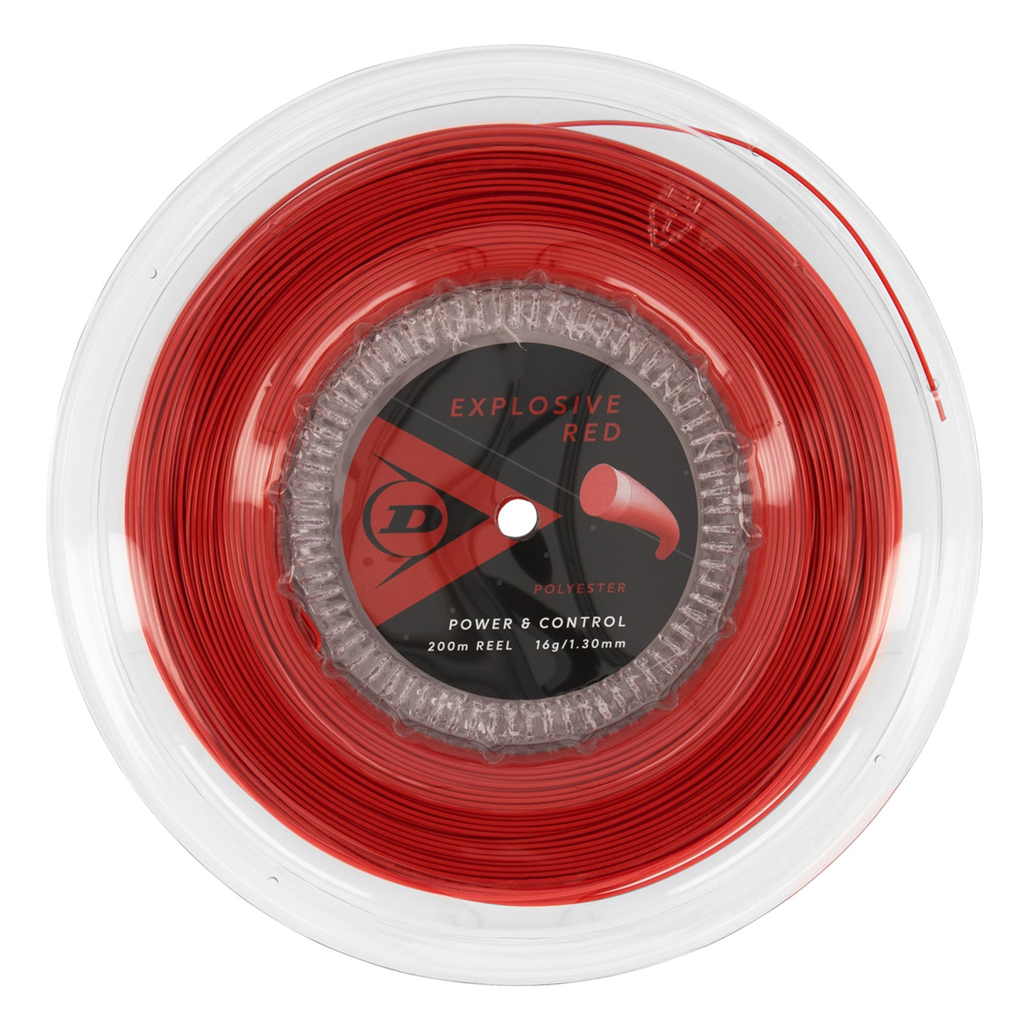 Dunlop Explosive Rol Snaren 200m-Rood Dunlop Explosive Rol Snaren 200m-Rood