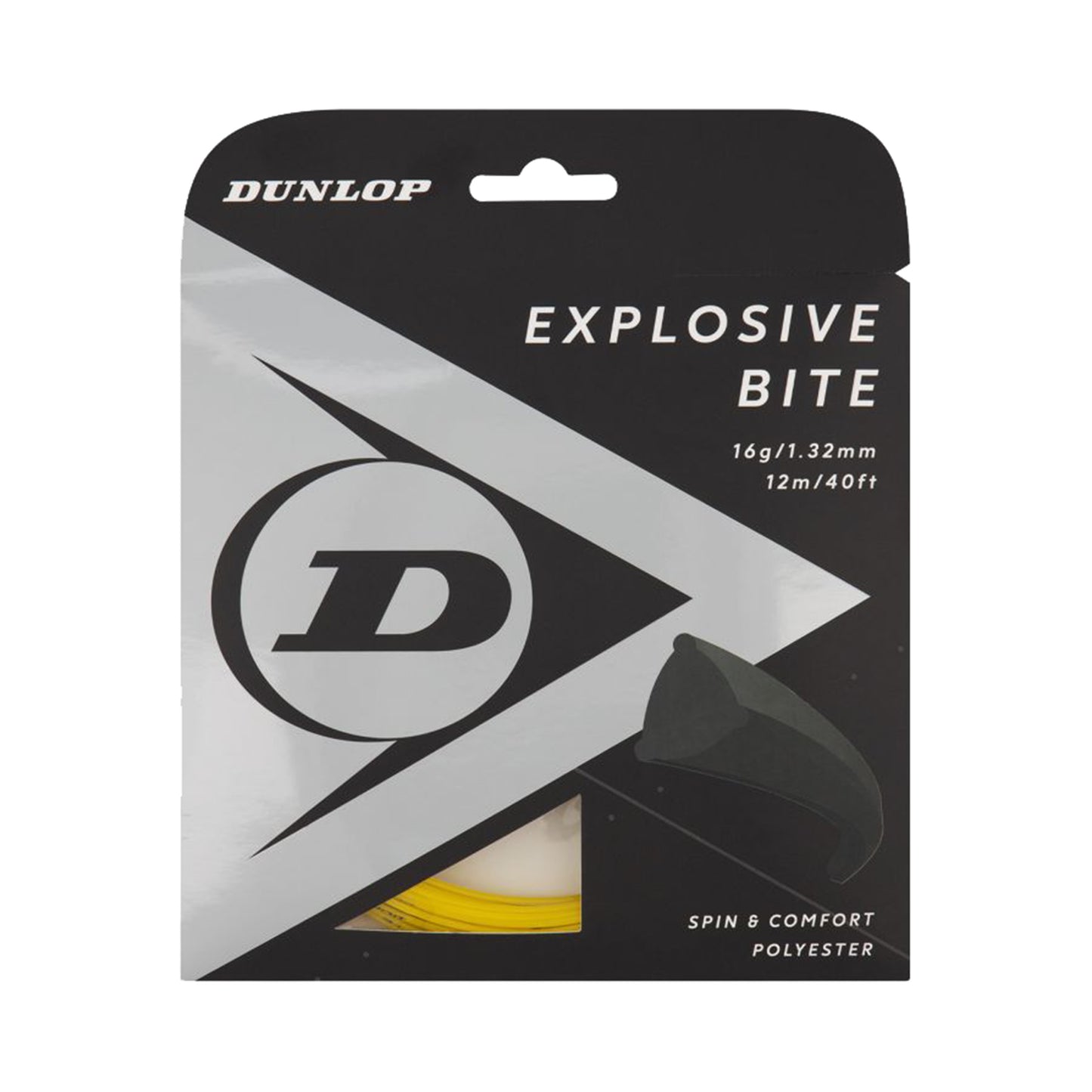 Dunlop Explosive Bite Set snaren 12m - geel Dunlop Explosive Bite Set snaren 12m - geel