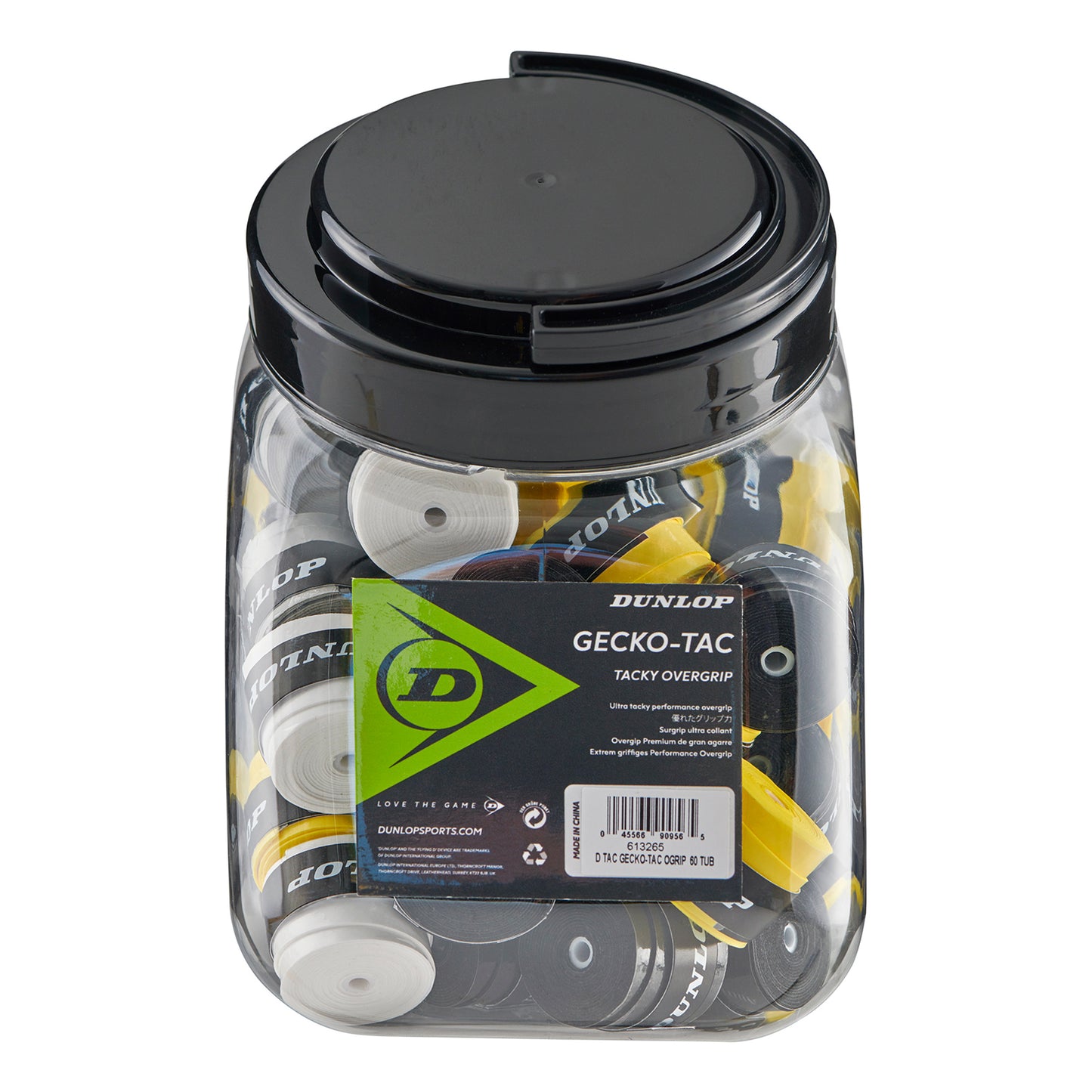 Dunlop Gecko-Tac Verpakking 60 Stuks-Veelkleurig Dunlop Gecko-Tac Verpakking 60 Stuks-Veelkleurig