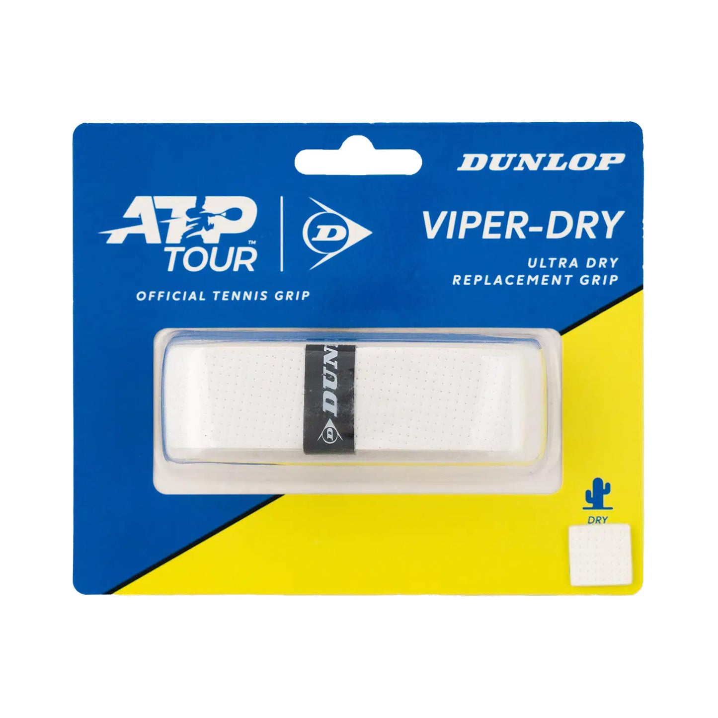 Dunlop ATP Viperdry Replacement Grip Verpakking 1 stuk - wit Dunlop ATP Viperdry Replacement Grip Verpakking 1 stuk - wit