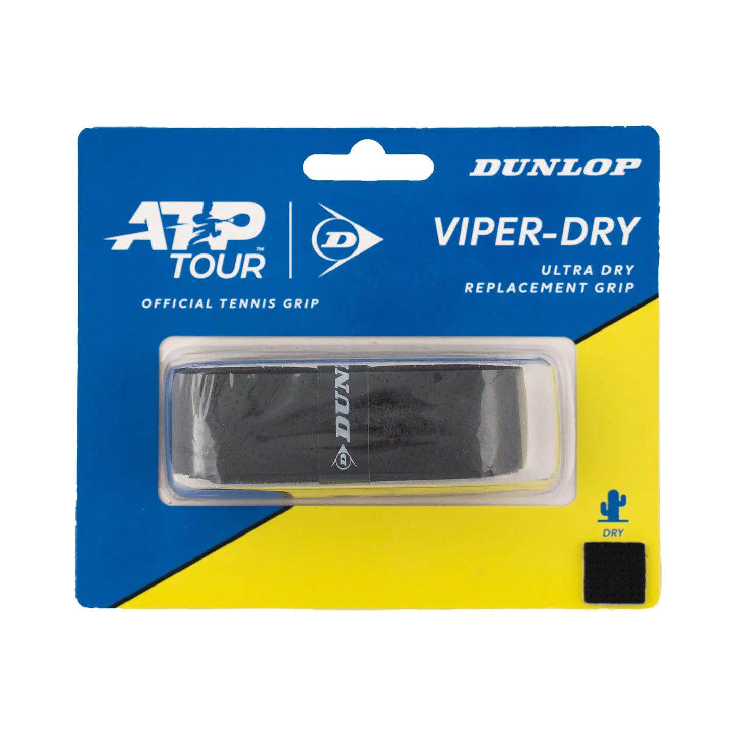 Dunlop ATP Viperdry Replacement Grip Verpakking 1 stuk - zwart Dunlop ATP Viperdry Replacement Grip Verpakking 1 stuk - zwart