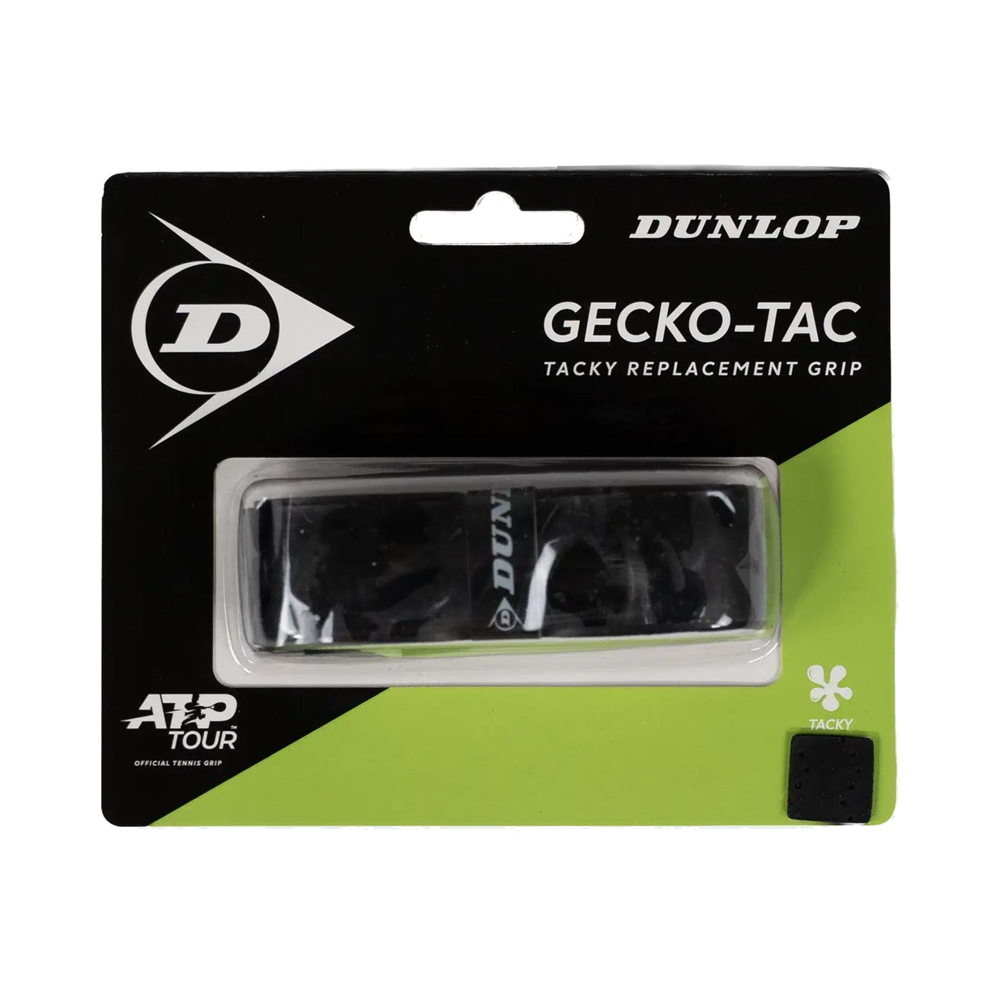 Dunlop Gecko-Tac Replacement Grip Verpakking 1 stuk - zwart Dunlop Gecko-Tac Replacement Grip Verpakking 1 stuk - zwart