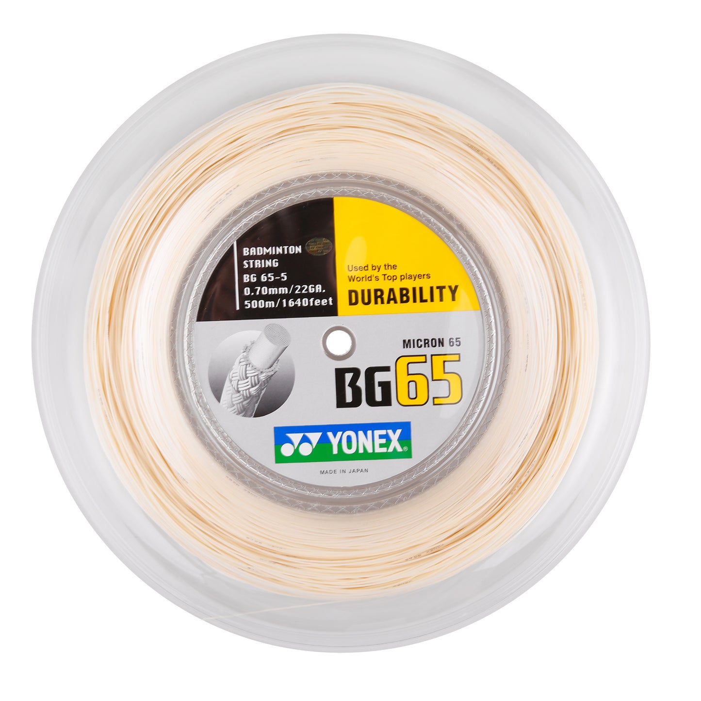 Yonex BG65 Rol Badmintonsnaren Yonex BG65 Rol Badmintonsnaren