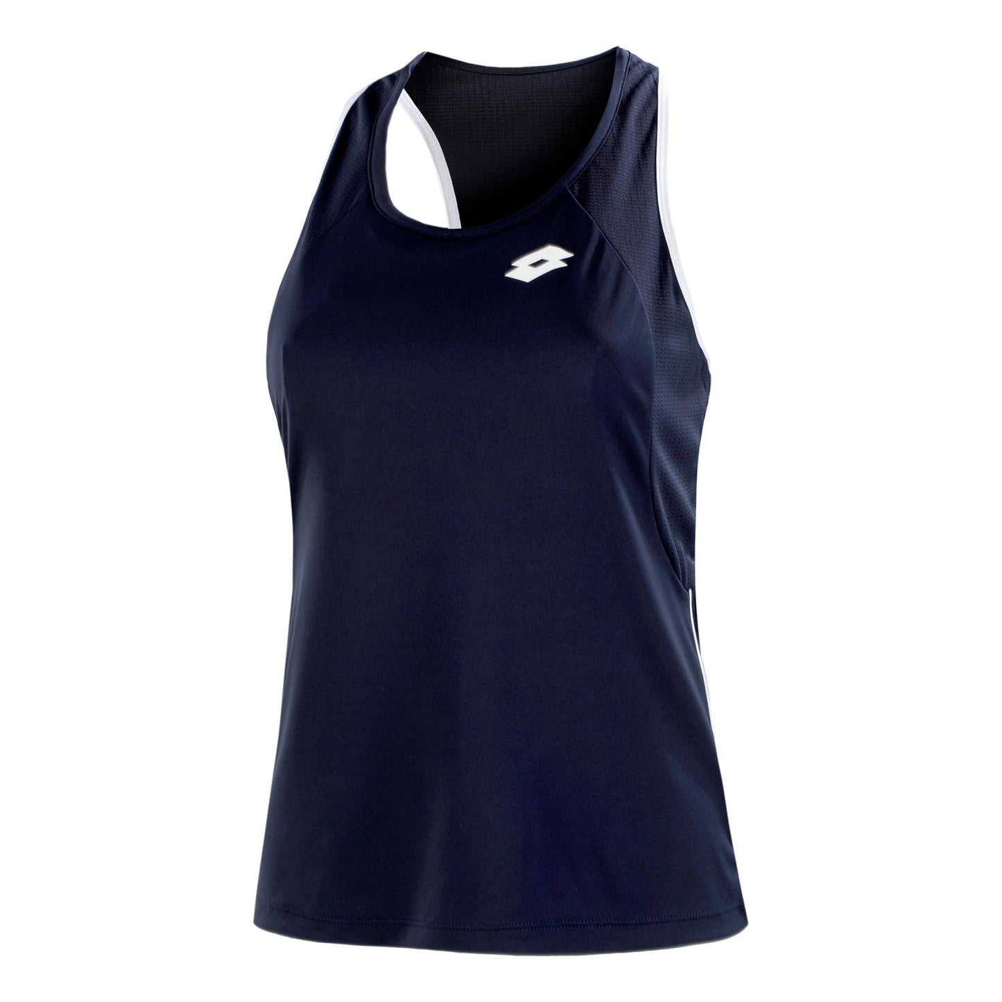 Lotto Squadra II PL Tanktop Dames - donkerblauw, wit Lotto Squadra II PL Tanktop Dames - donkerblauw, wit