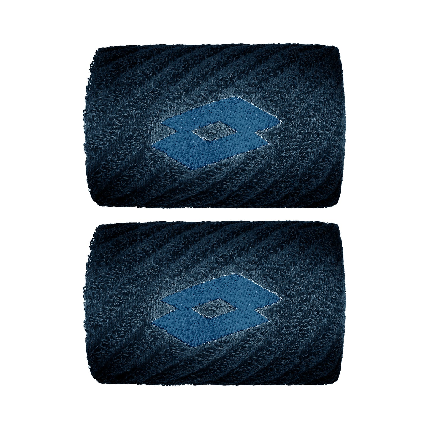 Lotto Zweetband Verpakking 2 stuks kort - donkerblauw, blauw Lotto Zweetband Verpakking 2 stuks kort - donkerblauw, blauw