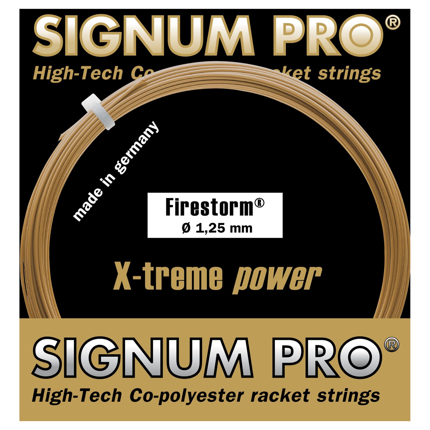 Signum Pro Firestorm Metallic Set Snaren 12,2m-Goud Signum Pro Firestorm Metallic Set Snaren 12,2m-Goud