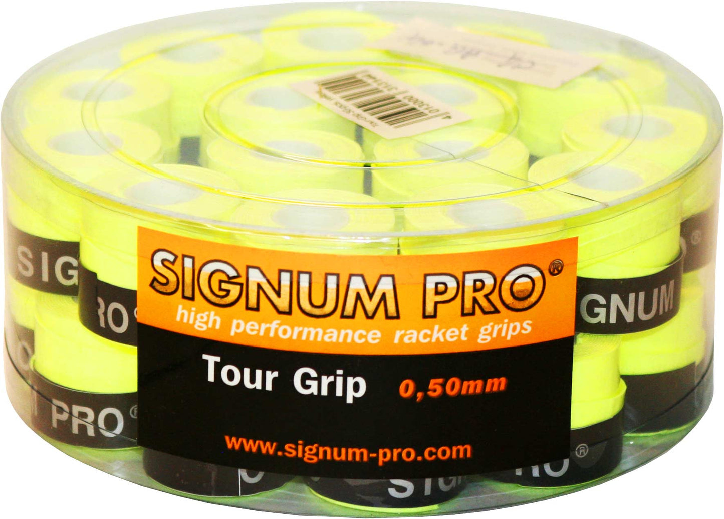 Signum Pro Tour Grip Verpakking 30 Stuks-Geel Signum Pro Tour Grip Verpakking 30 Stuks-Geel