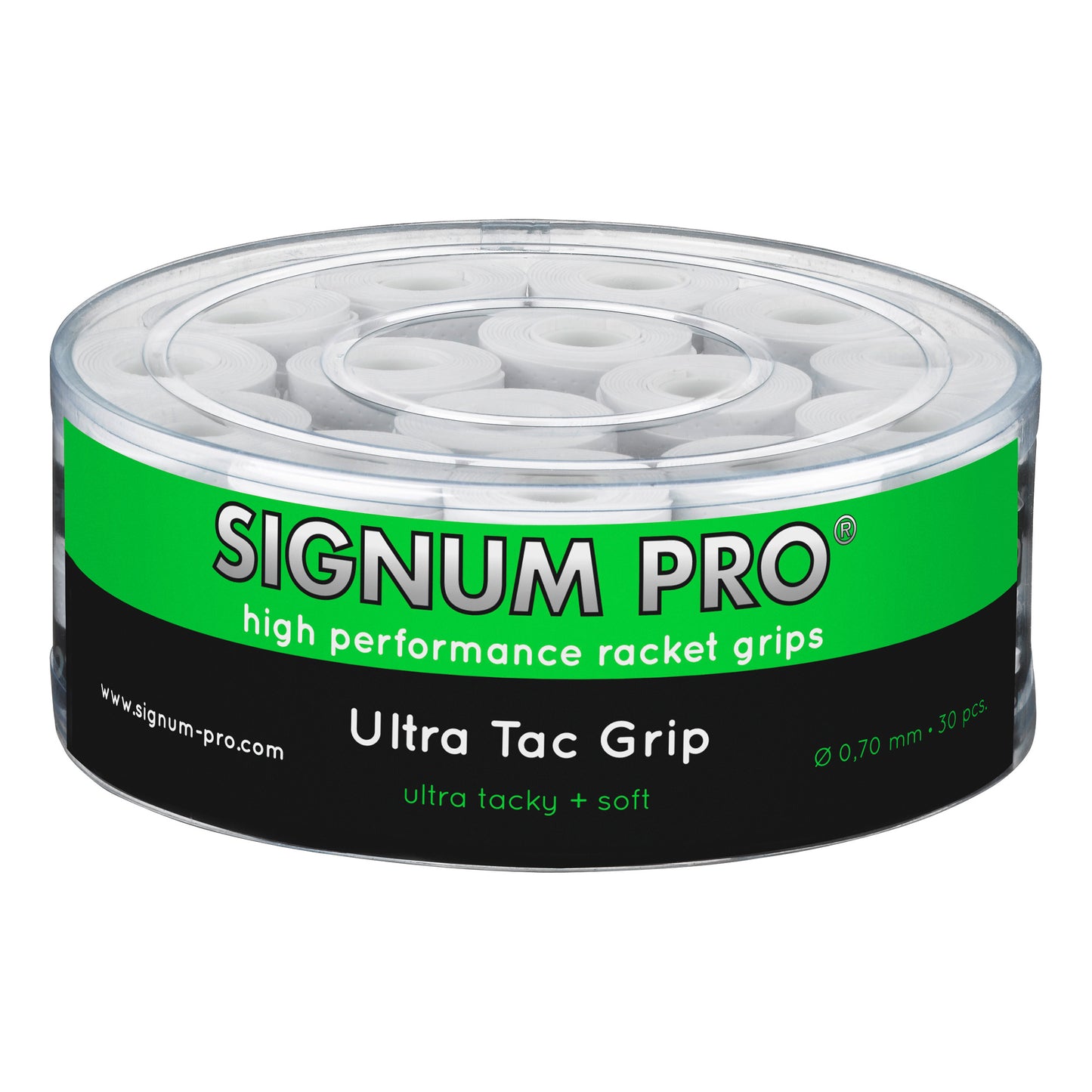 Signum Pro Ultra Tac Grip Verpakking 30 stuks - wit Signum Pro Ultra Tac Grip Verpakking 30 stuks - wit
