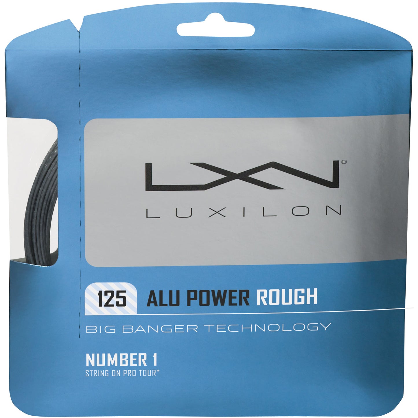Luxilon Alu Power Rough Set Snaren 12,2m-Zilver Luxilon Alu Power Rough Set Snaren 12,2m-Zilver