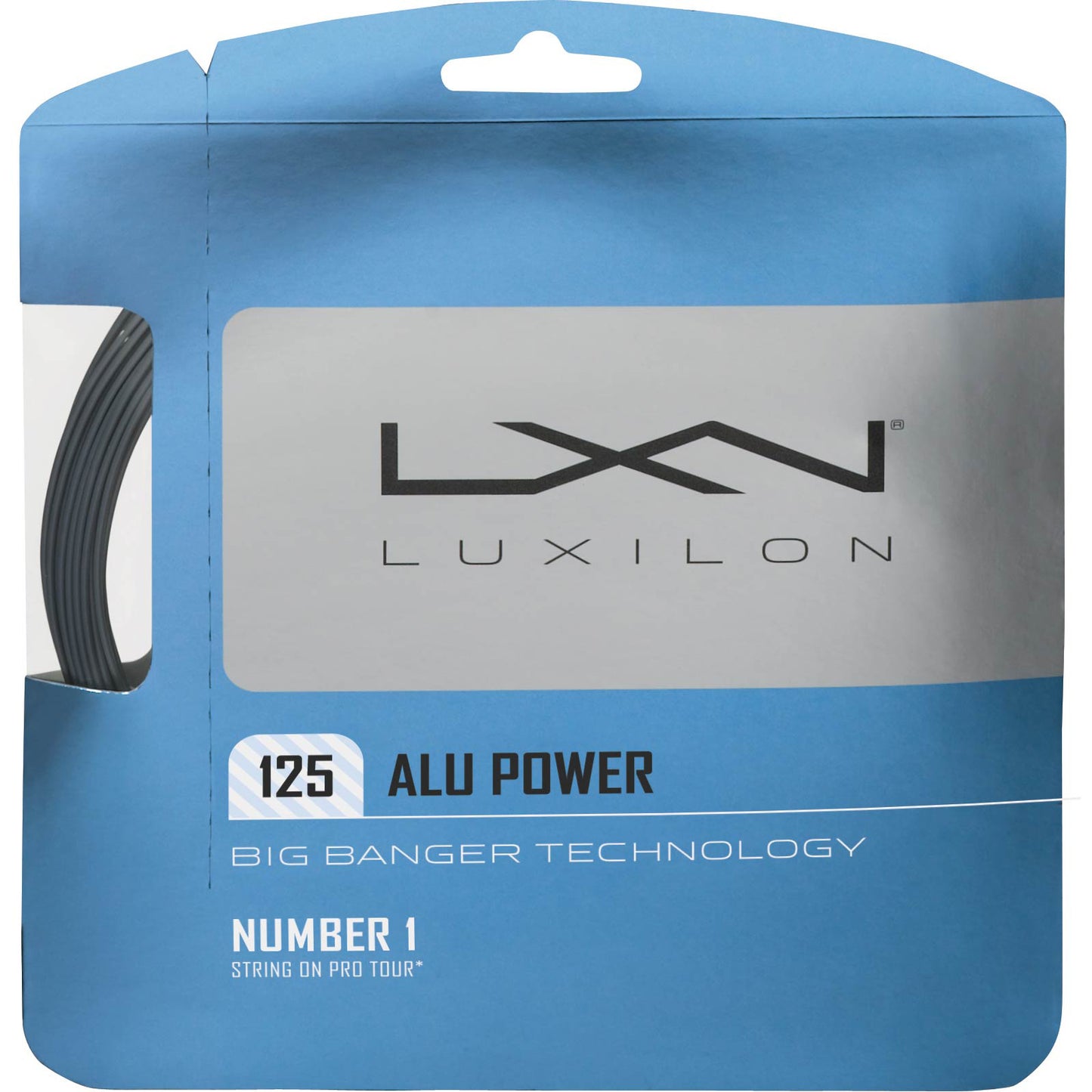 Luxilon Alu Power Set Snaren 12,2m-Zilver Luxilon Alu Power Set Snaren 12,2m-Zilver