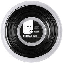 Luxilon Savage Rol snaren 200m - zwart Luxilon Savage Rol snaren 200m - zwart