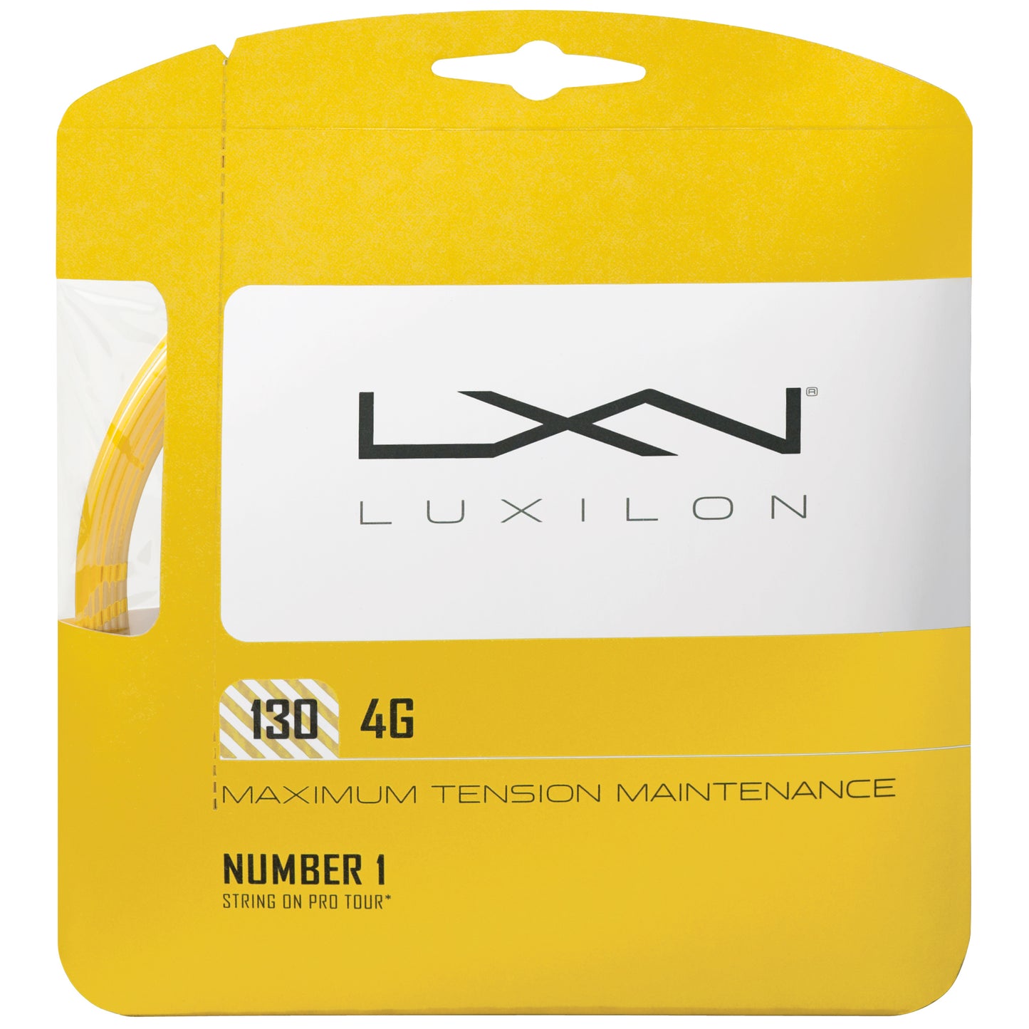Luxilon 4G Set Snaren 12,2m-Geel Luxilon 4G Set Snaren 12,2m-Geel