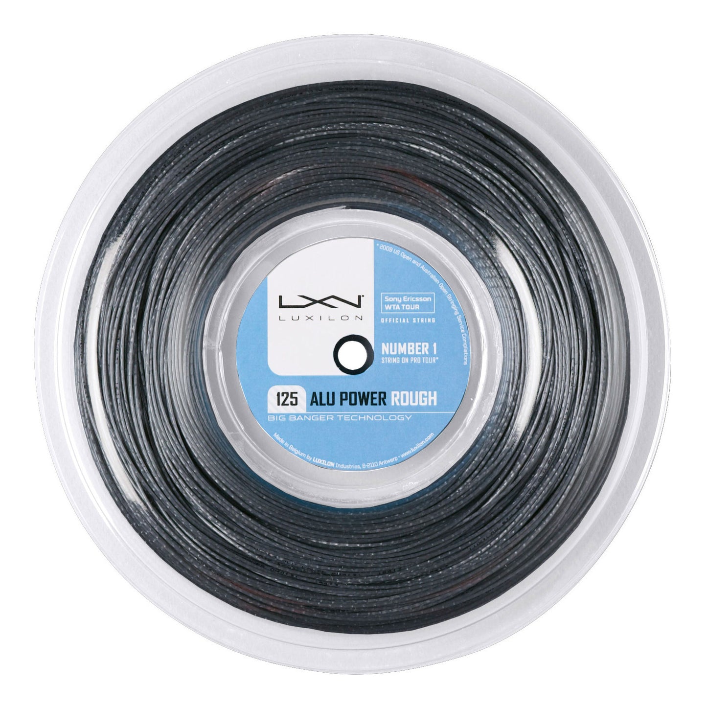Luxilon Alu Power Rough Rol Snaren 220m-Zilver Luxilon Alu Power Rough Rol Snaren 220m-Zilver