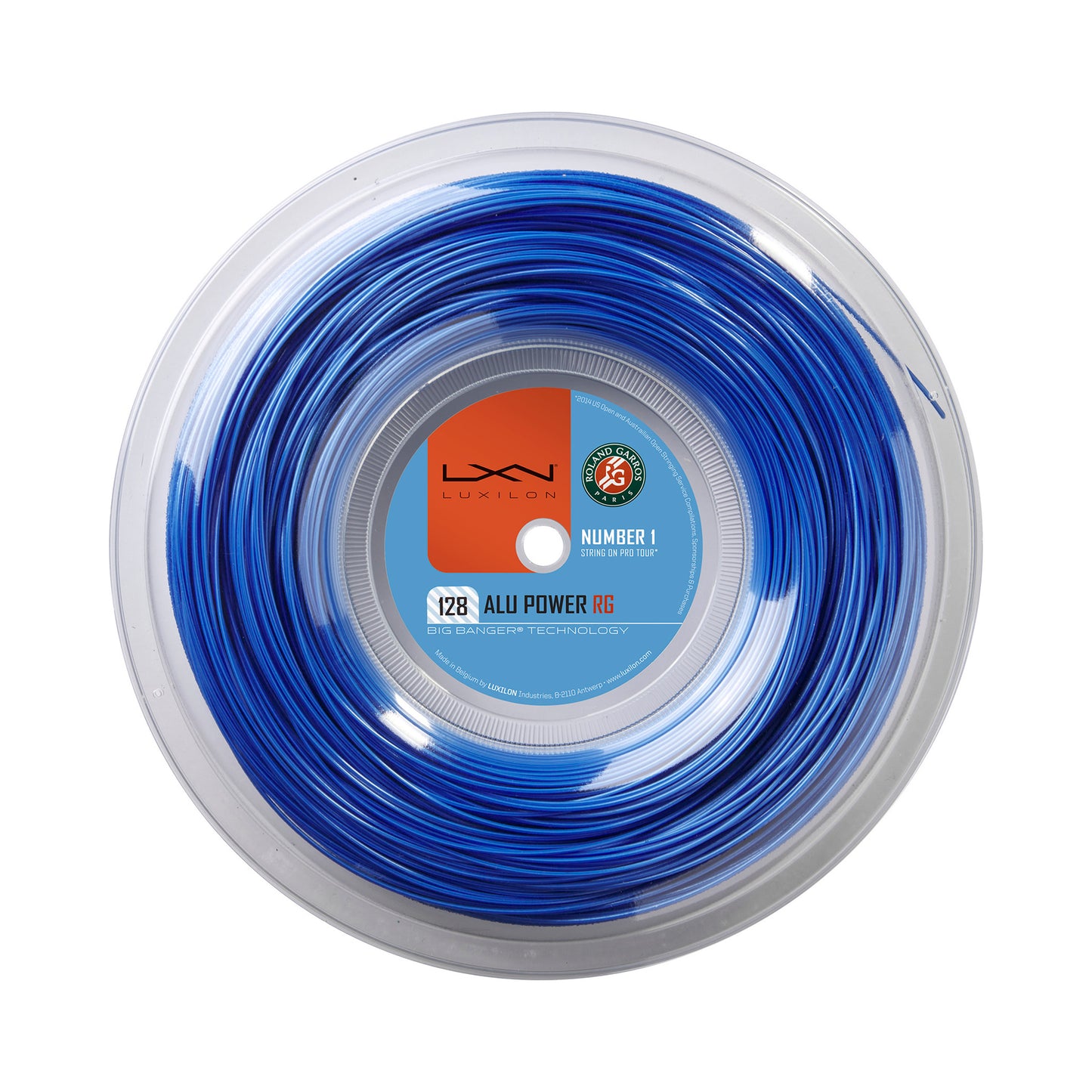 Luxilon Alu Power Roland Garros Rol Snaren 12,2m-Blauw Luxilon Alu Power Roland Garros Rol Snaren 12,2m-Blauw
