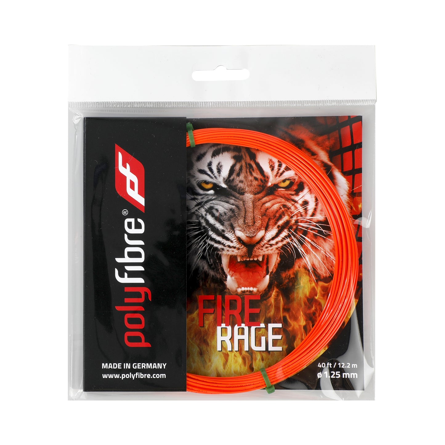 Polyfibre Fire Rage Set Snaren 12,2m-Oranje Polyfibre Fire Rage Set Snaren 12,2m-Oranje