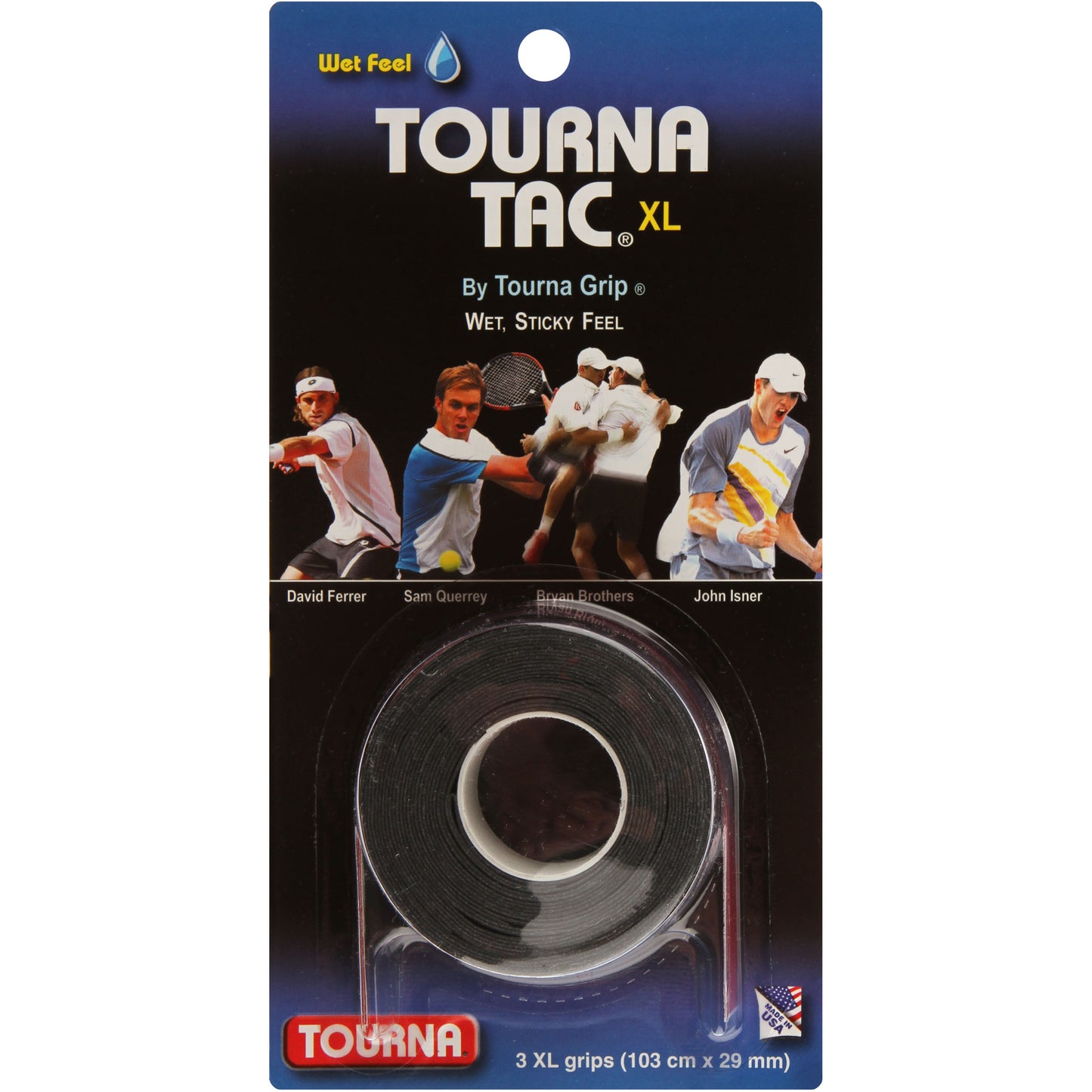 Tourna Tac Verpakking 3 Stuks-Zwart Tourna Tac Verpakking 3 Stuks-Zwart