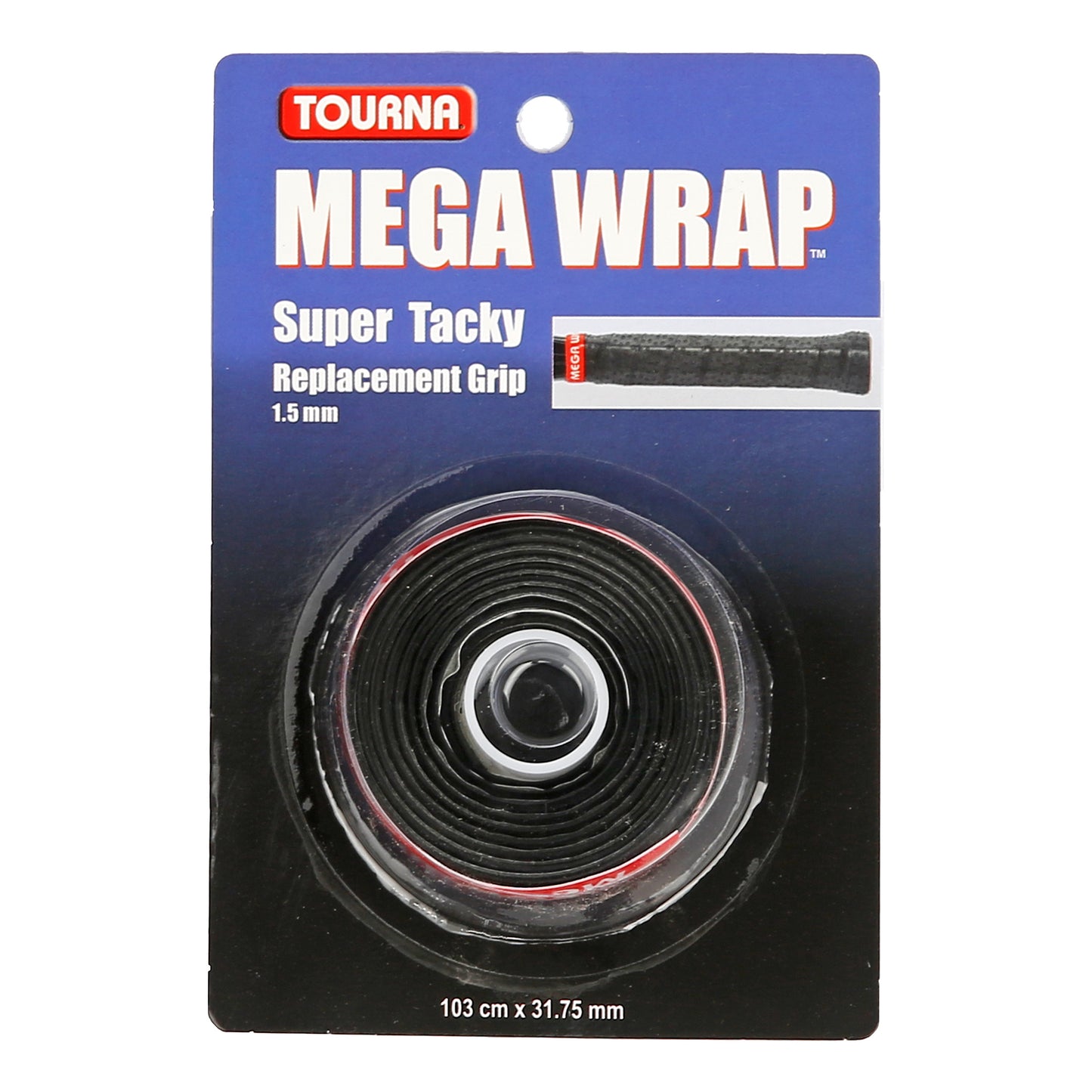 Tourna Mega Wrap Verpakking 1 Stuk-Zwart Tourna Mega Wrap Verpakking 1 Stuk-Zwart