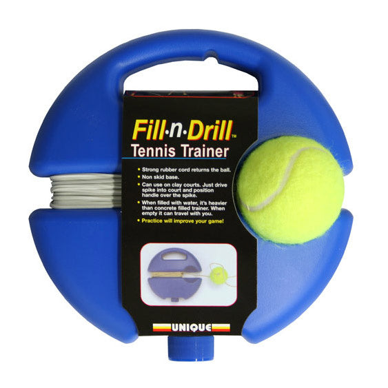Tourna Fill & Drill Tennistrainingstoestel-Blauw,Geel Tourna Fill & Drill Tennistrainingstoestel-Blauw,Geel