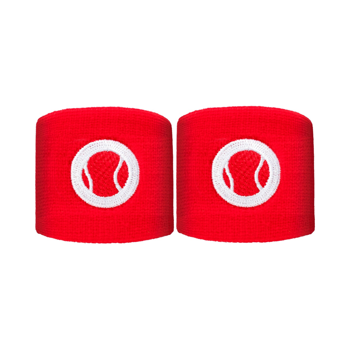 Tennis-Point Short Zweetband Verpakking 2 stuks Unisex - rood, Tennis-Point Short Zweetband Verpakking 2 stuks Unisex - rood,