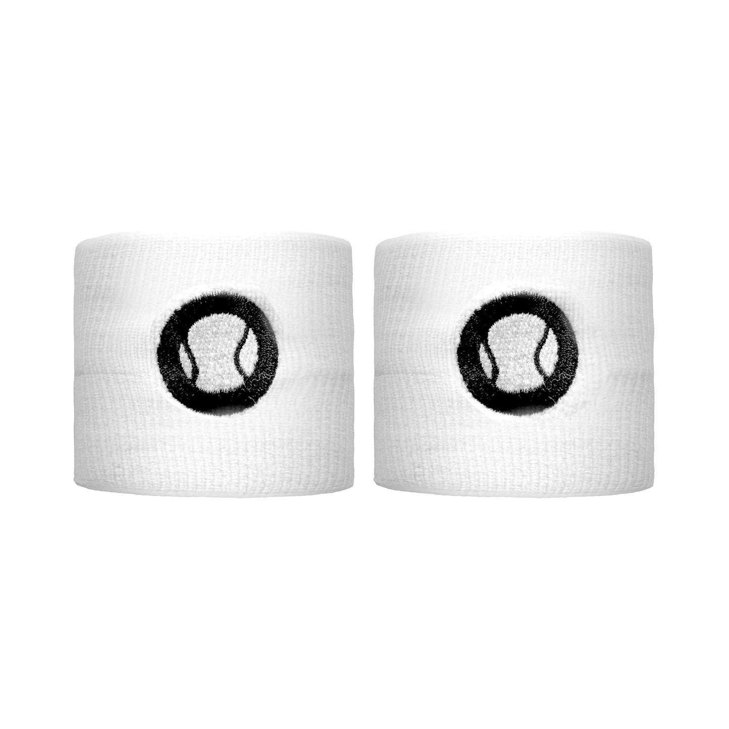 Tennis-Point Zweetband kort - wit Tennis-Point Zweetband kort - wit
