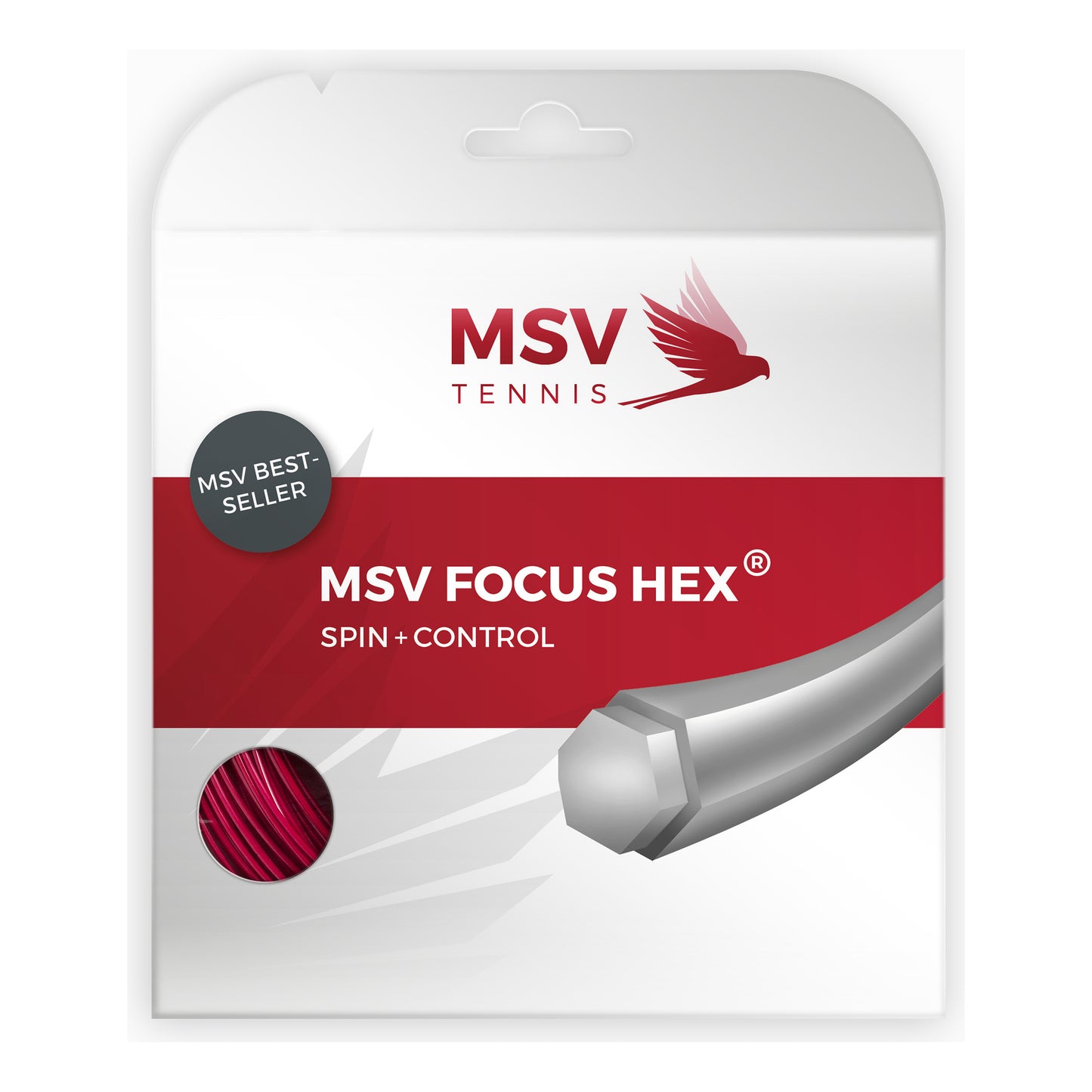MSV Focus-HEX Set Snaren 12m-Rood MSV Focus-HEX Set Snaren 12m-Rood