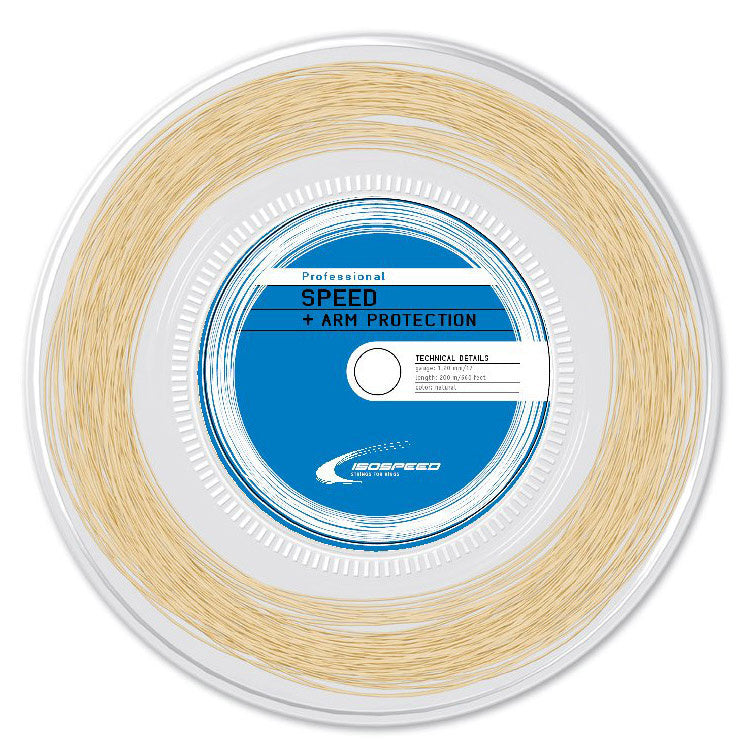 Isospeed Professional Rol Snaren 200m-Natuurlijke Kleuren Isospeed Professional Rol Snaren 200m-Natuurlijke Kleuren