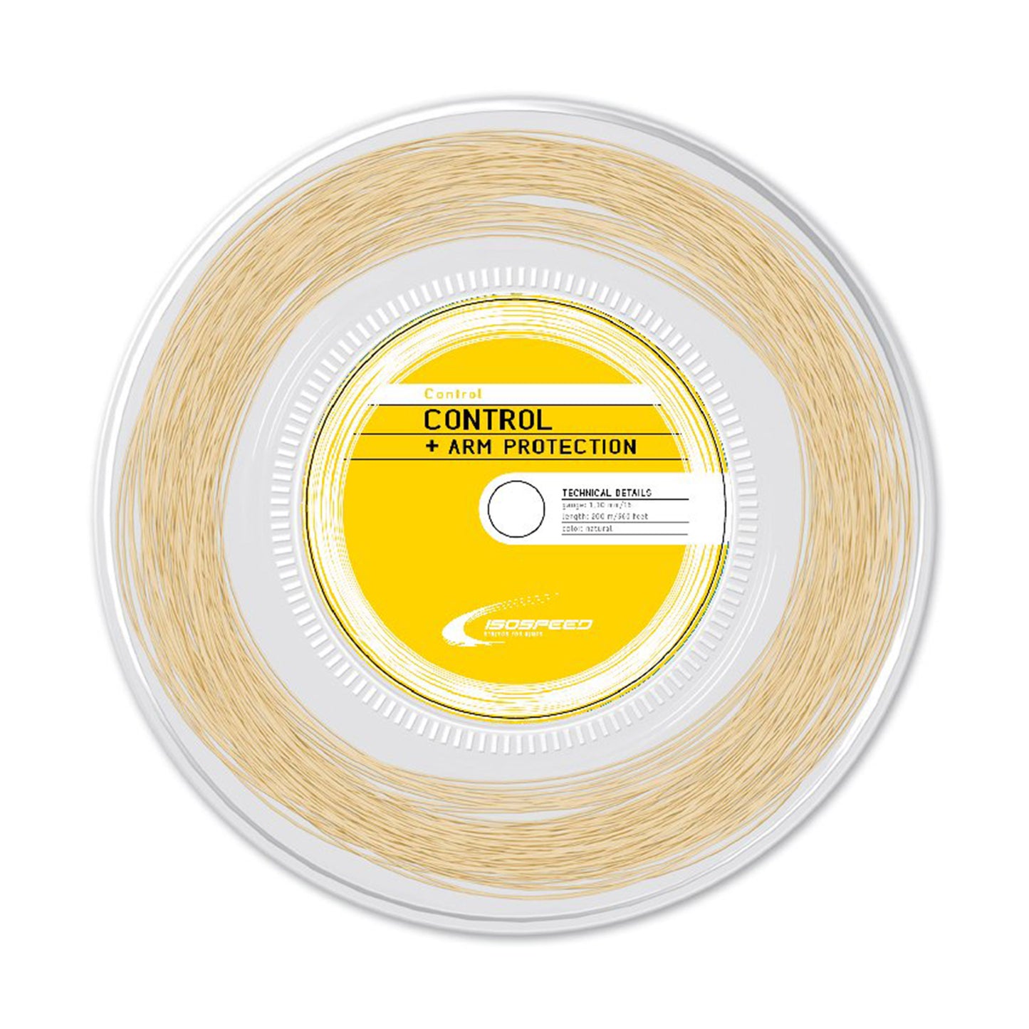Isospeed Control Rol Snaren 200m-Natuurlijke Kleuren Isospeed Control Rol Snaren 200m-Natuurlijke Kleuren