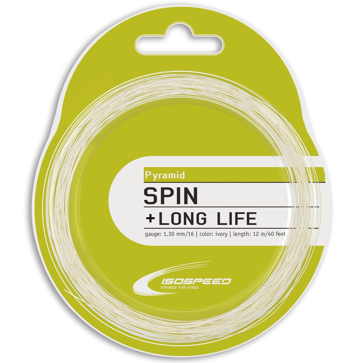 Isospeed Pyramid Set Snaren 12m-Wit Isospeed Pyramid Set Snaren 12m-Wit