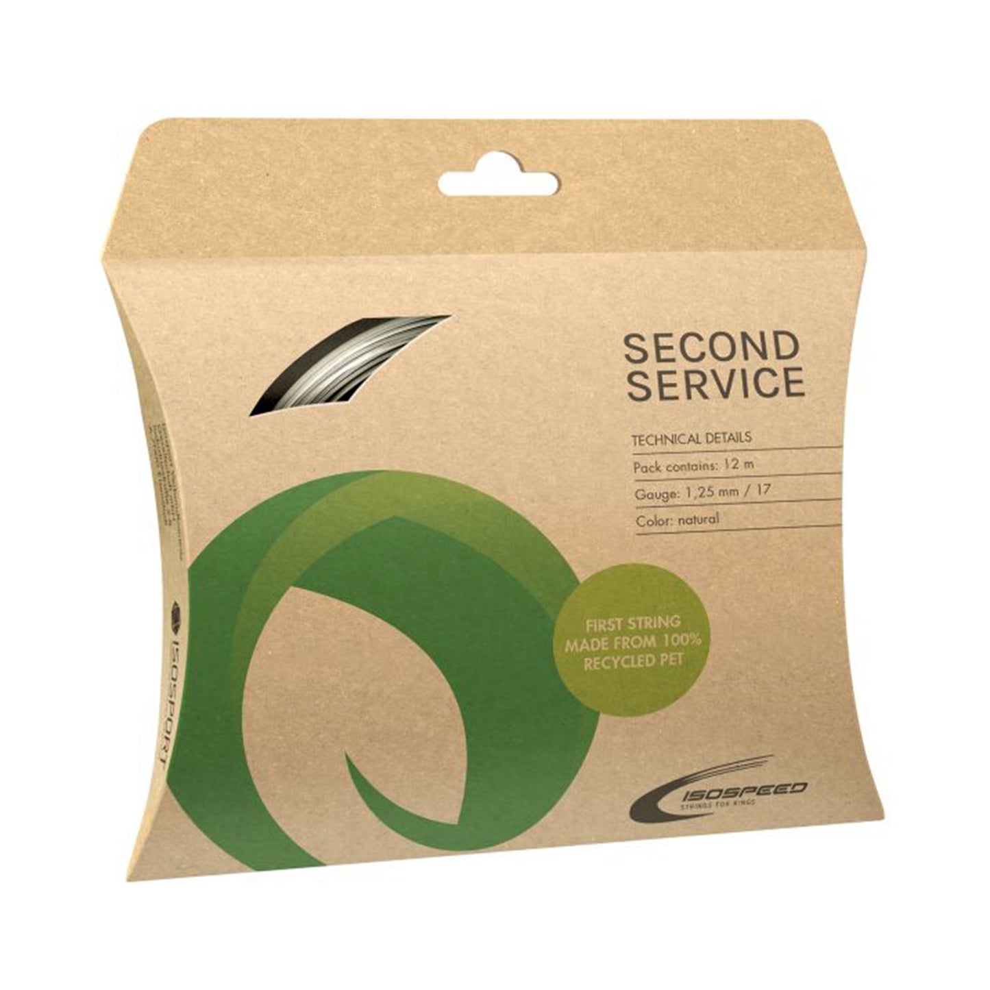 Isospeed Second Service Set Snaren 12m-Natuurlijke Kleuren Isospeed Second Service Set Snaren 12m-Natuurlijke Kleuren