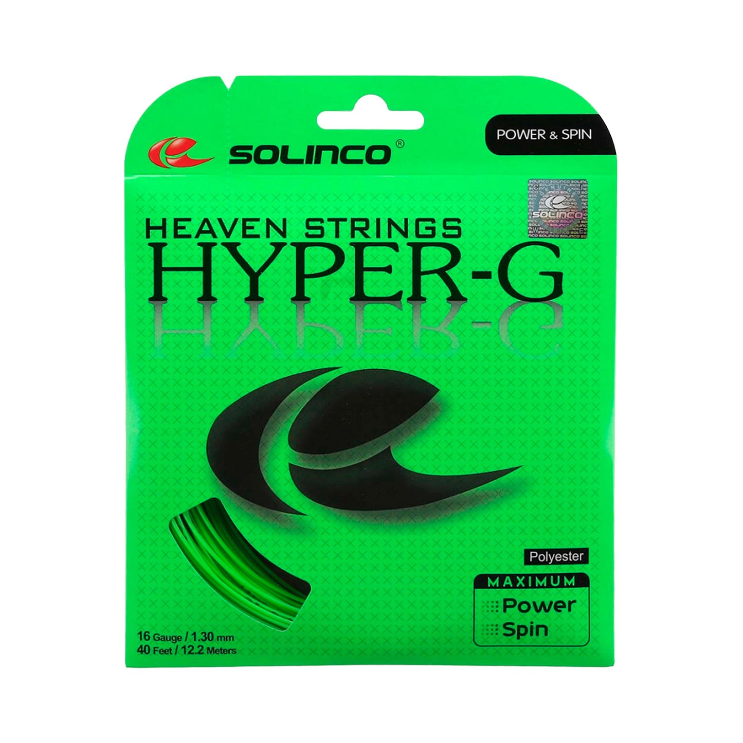 Solinco Hyper-G Set Snaren 12,2m-Groen Solinco Hyper-G Set Snaren 12,2m-Groen