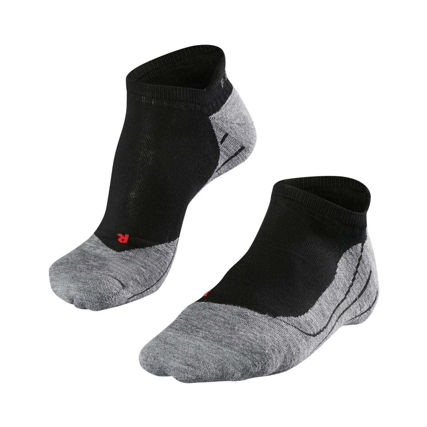 Falke RU4 Endurance Invisible Hardloopsokken Heren-Zwart,Lichtgrijs Falke RU4 Endurance Invisible Hardloopsokken Heren-Zwart,Lichtgrijs