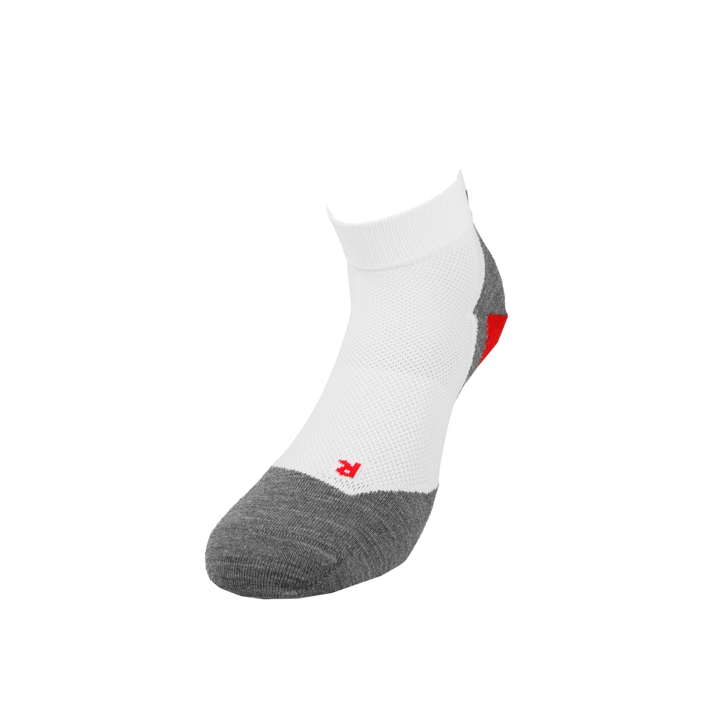 Falke RU5 Race Short Hardloopsokken Heren-Wit,Grijs Falke RU5 Race Short Hardloopsokken Heren-Wit,Grijs