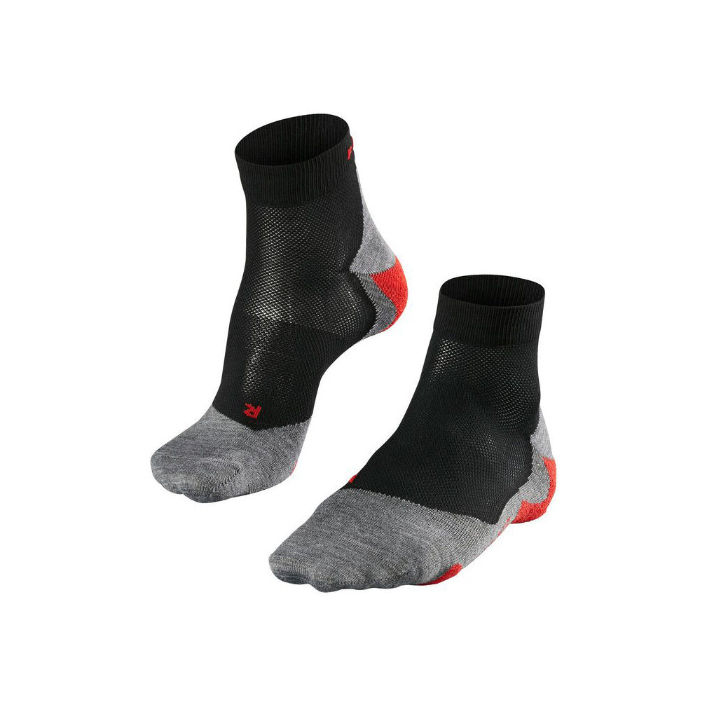Falke RU5 Race Short Hardloopsokken Heren-Zwart,Lichtgrijs Falke RU5 Race Short Hardloopsokken Heren-Zwart,Lichtgrijs