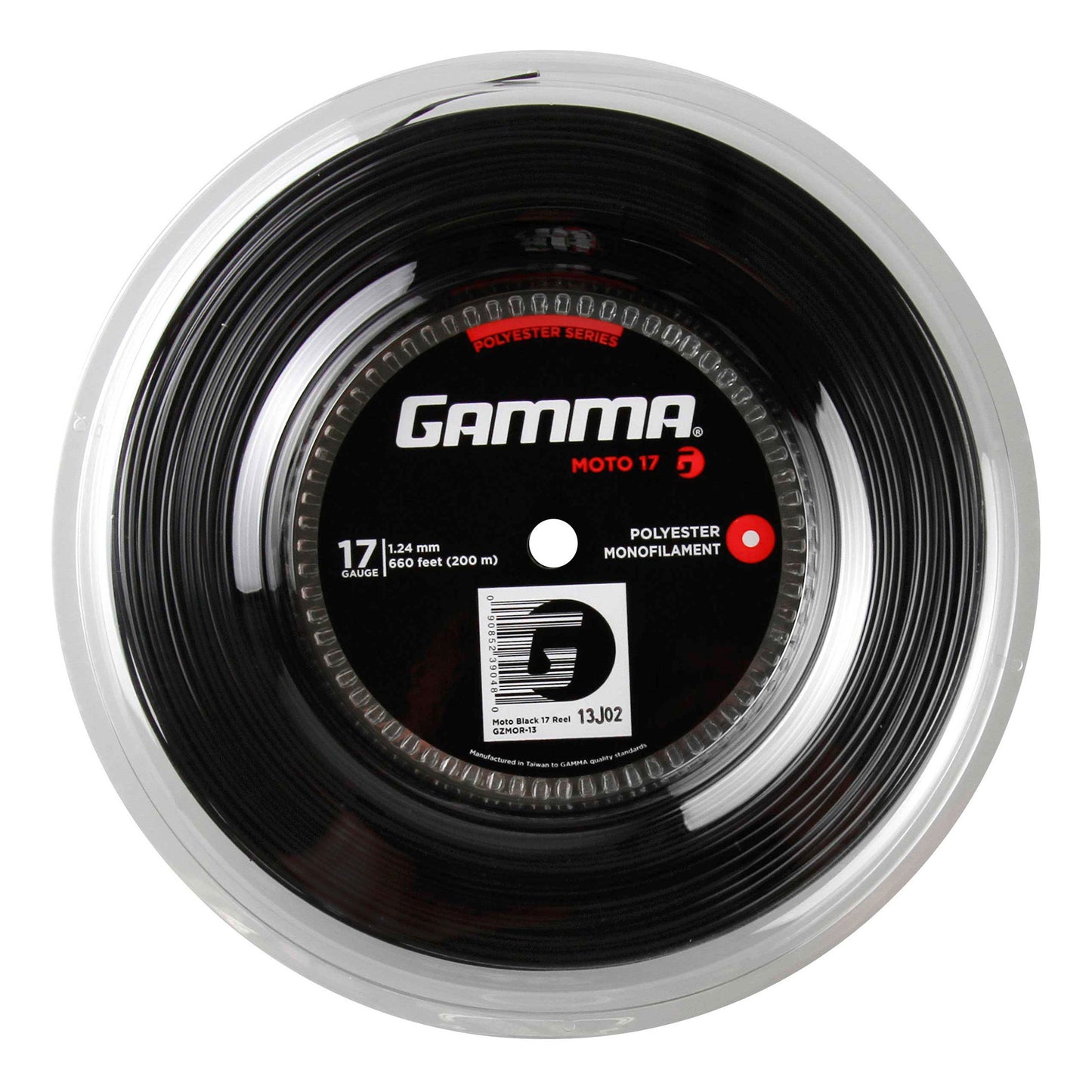 Gamma Moto Rol Snaren 200m-Zwart Gamma Moto Rol Snaren 200m-Zwart