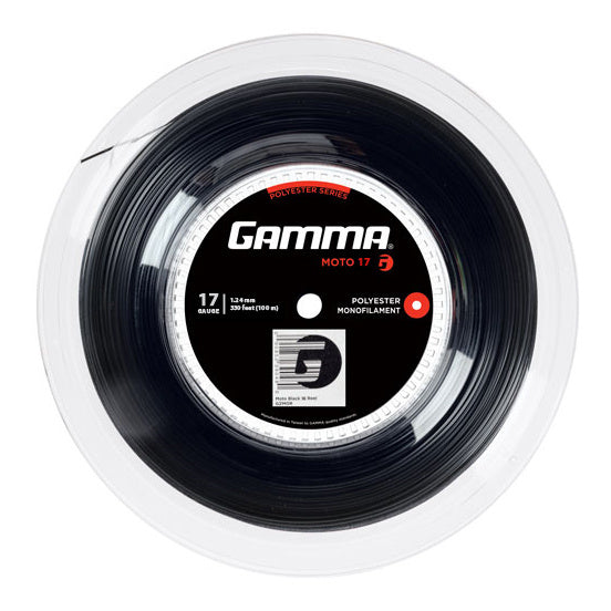 Gamma Moto Rol Snaren 100m-Zwart Gamma Moto Rol Snaren 100m-Zwart
